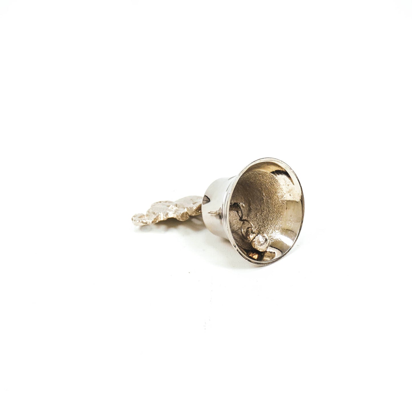HV Butler Bel - Olifant - Zilver - 4,5x4,5x10cm