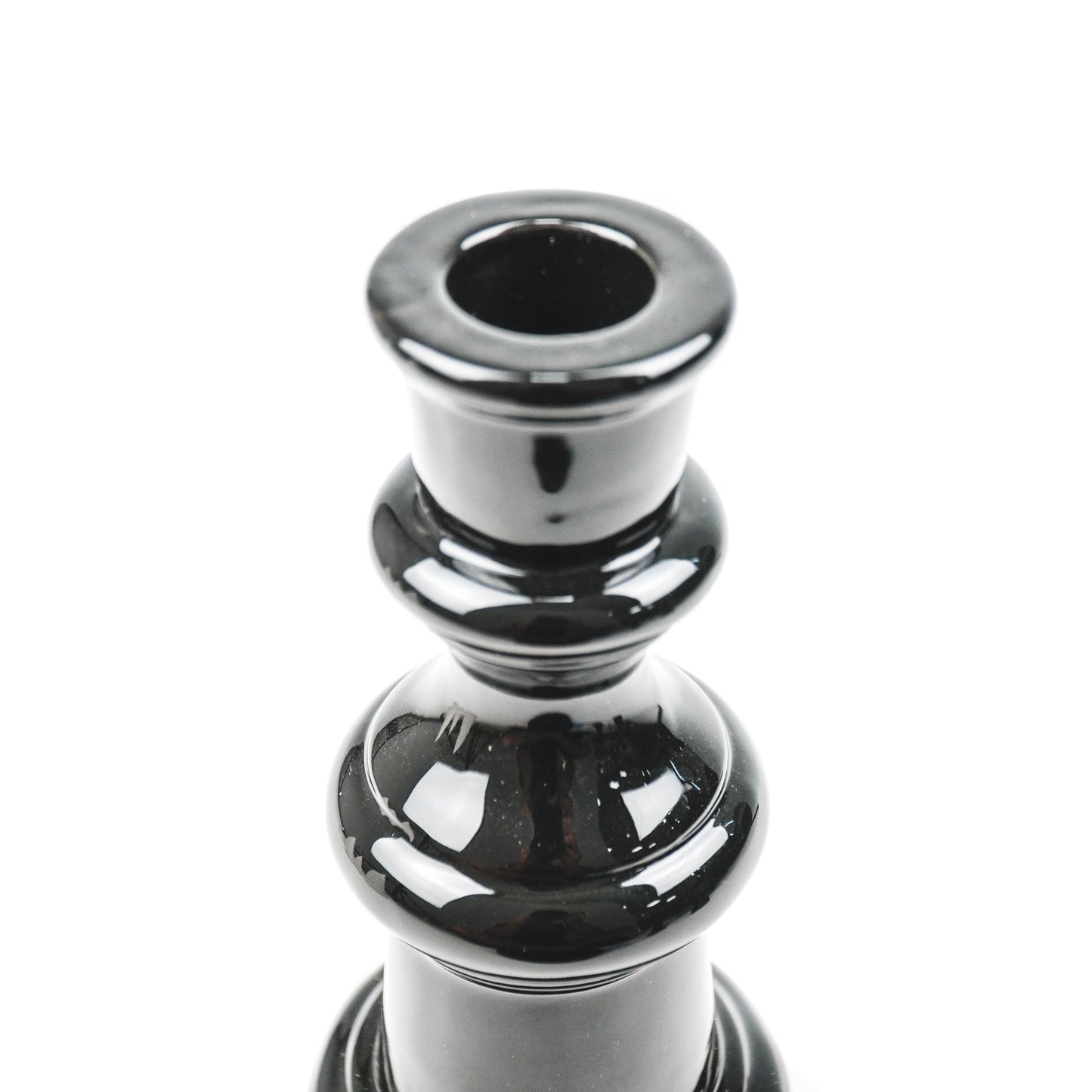 HV Schaak Kandelaar M - 7x7x14 cm - Zwart