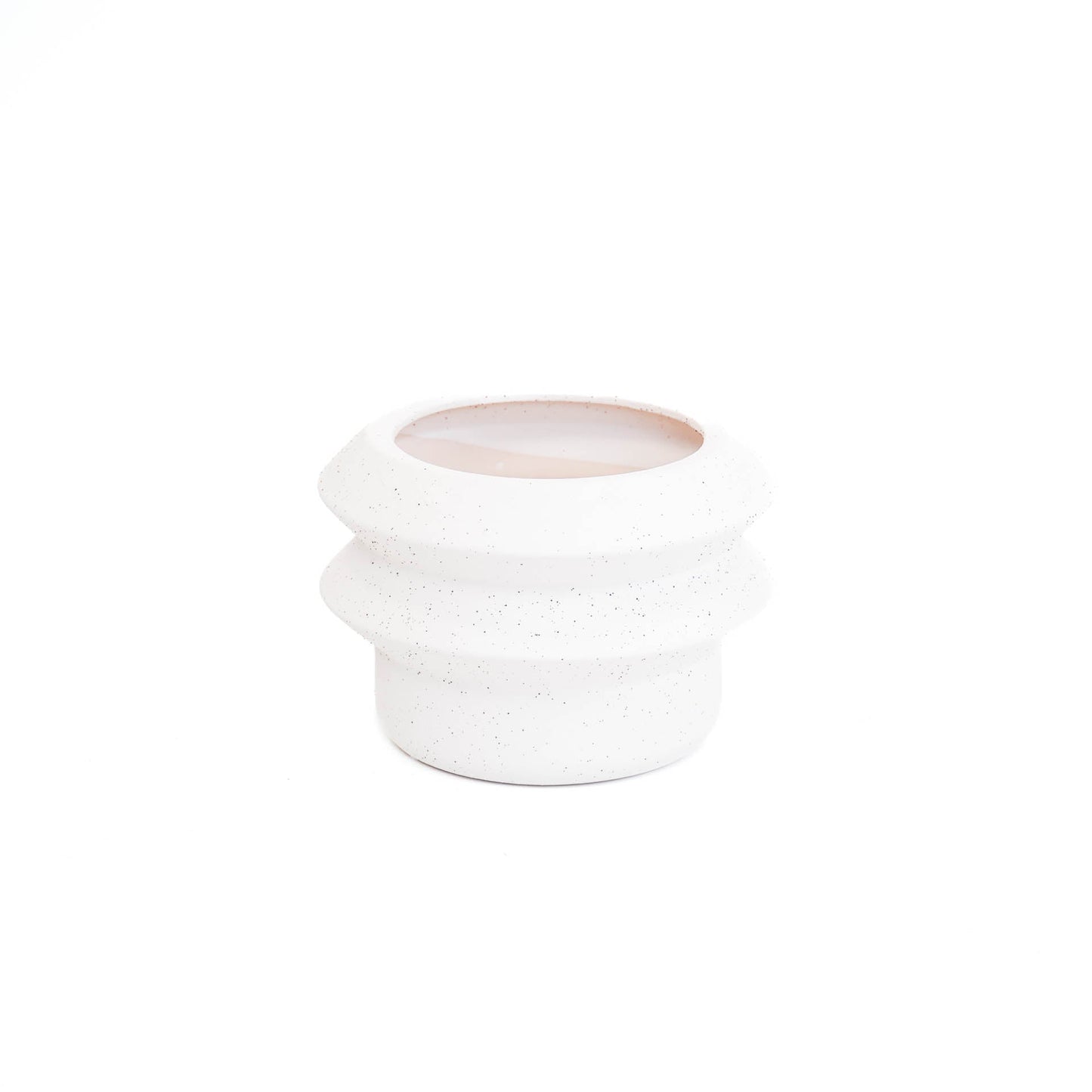 HV Organische Vorm Pot - Wit -19x19x13cm