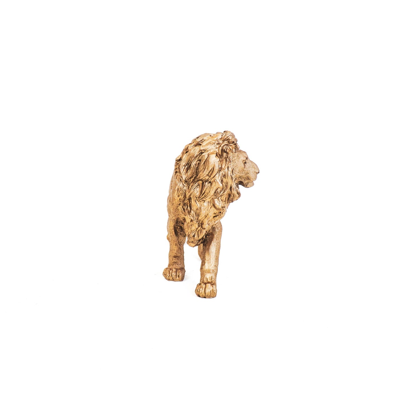 HV Staande Leeuw - Goud - 10x8,5x6cm
