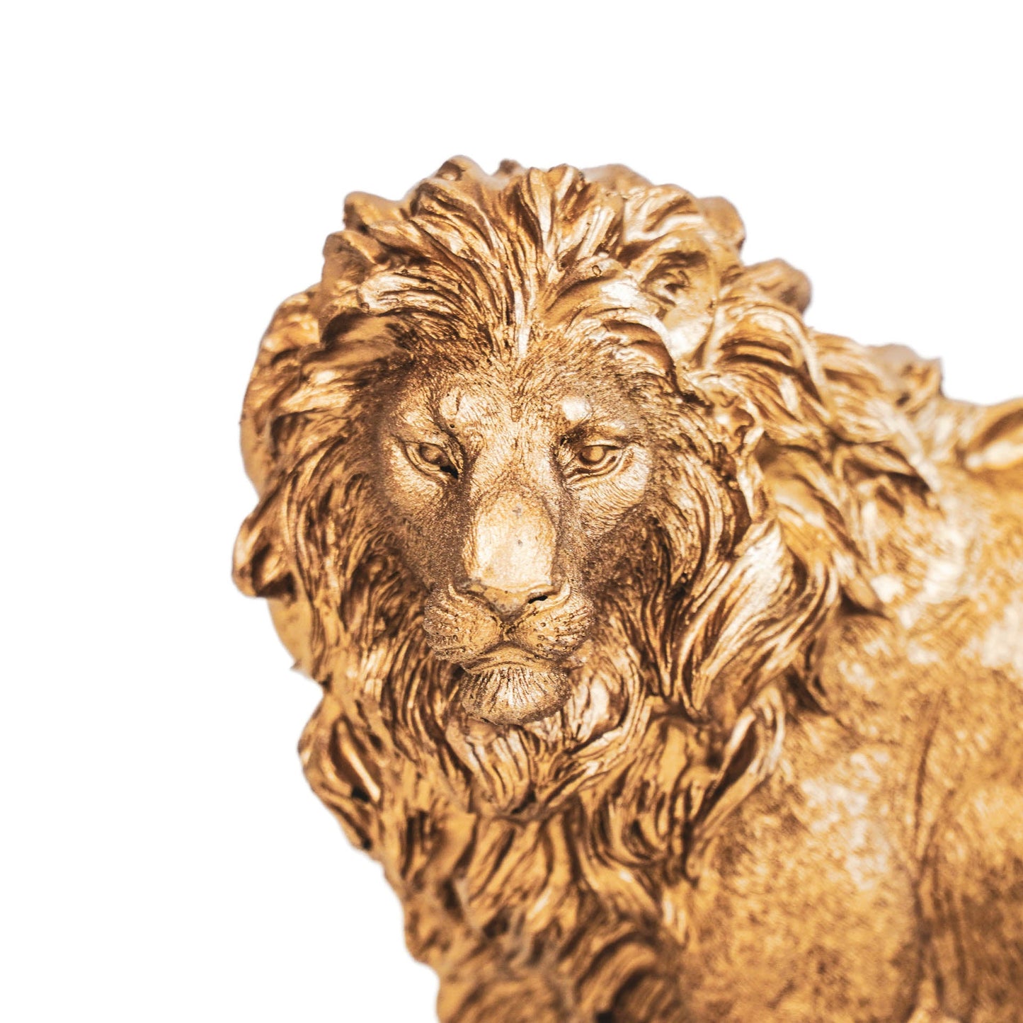 HV Staande Leeuw - Goud - 10x8,5x6cm