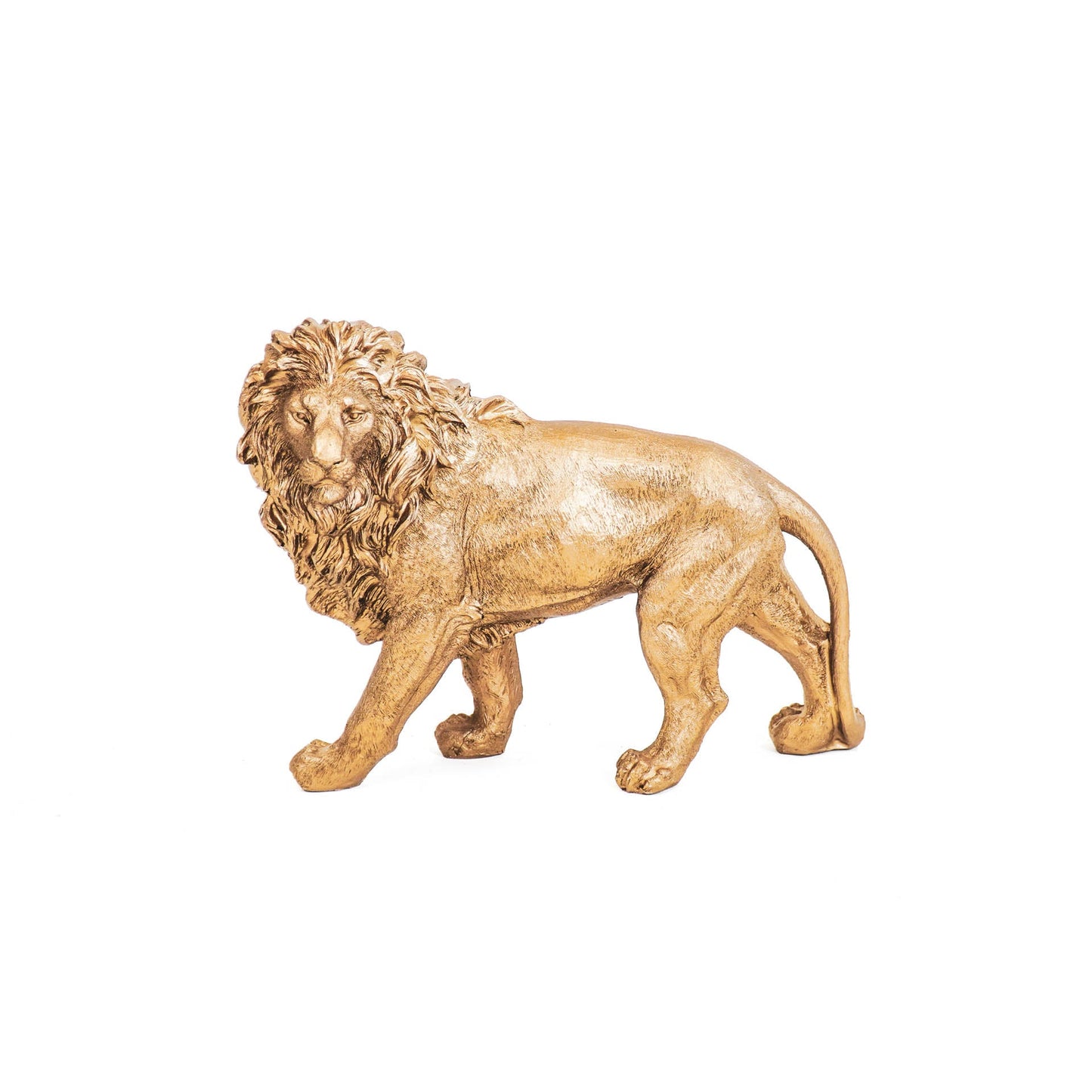 HV Staande Leeuw - Goud - 10x8,5x6cm