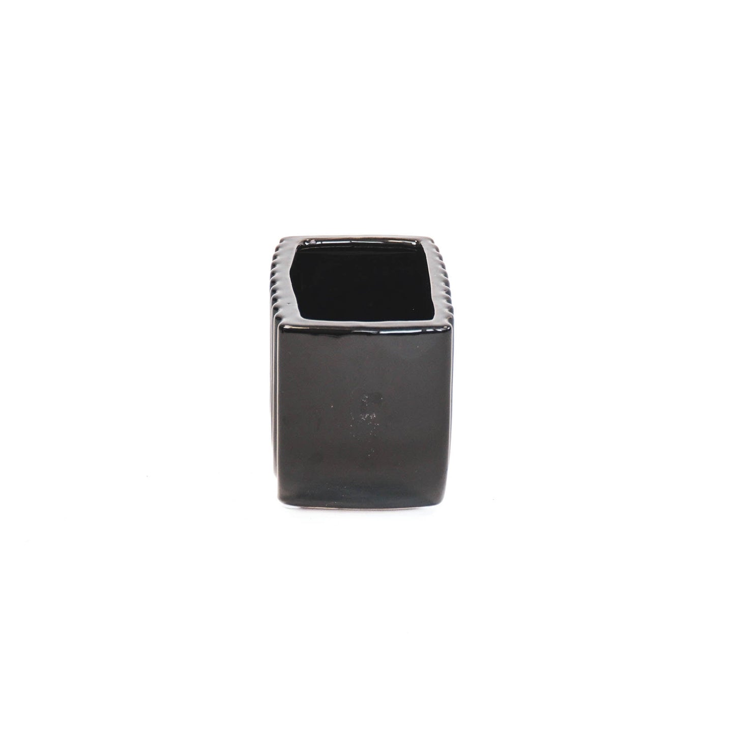 HV Regenboog Pot - Zwart - 14x8x10cm