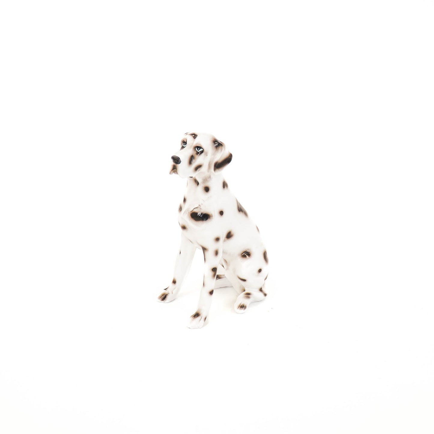 HV Dalmatiër hond - Zwart/Wit - 12x8x22cm