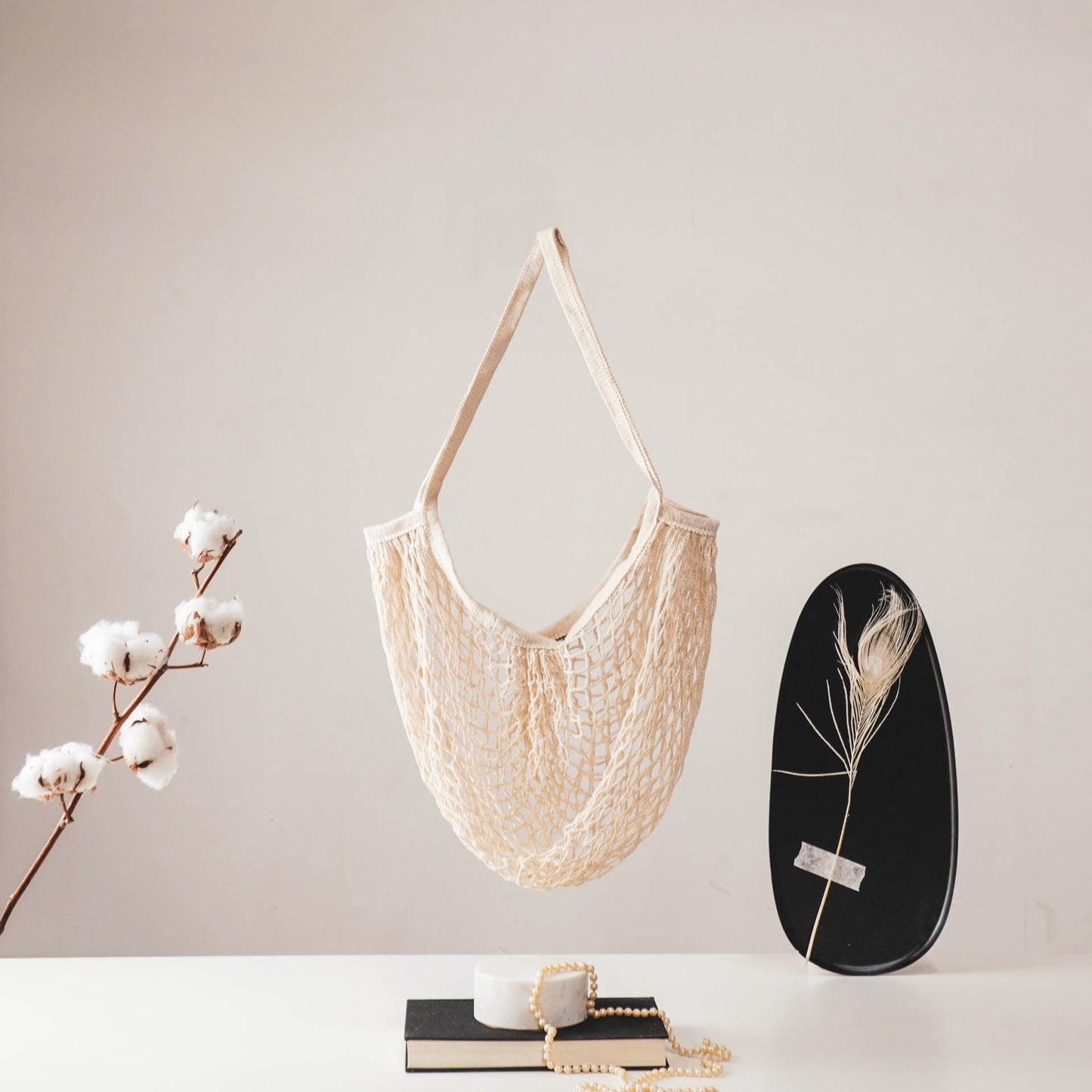 HV Gaten tas - Crème
