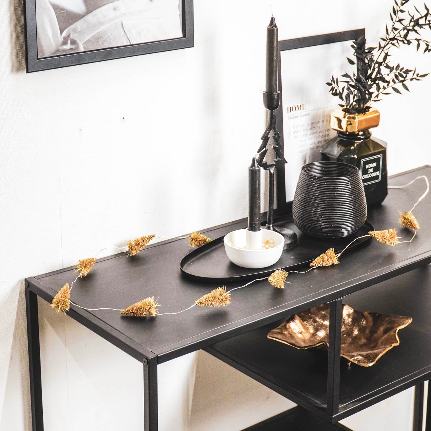 HV Kerstboom Sllinger - Goud - 6x130cm