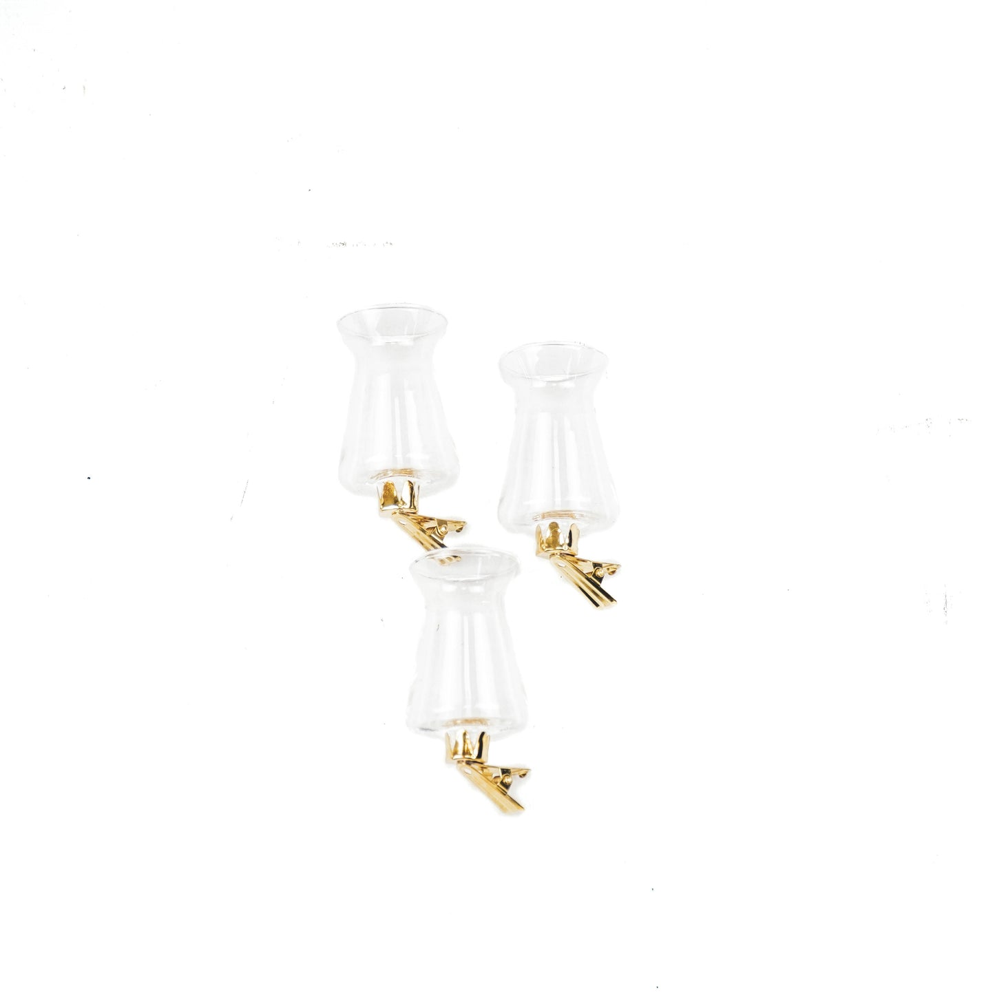 HV Knijper Vaasjes - Set van 3 - 4x4x9cm