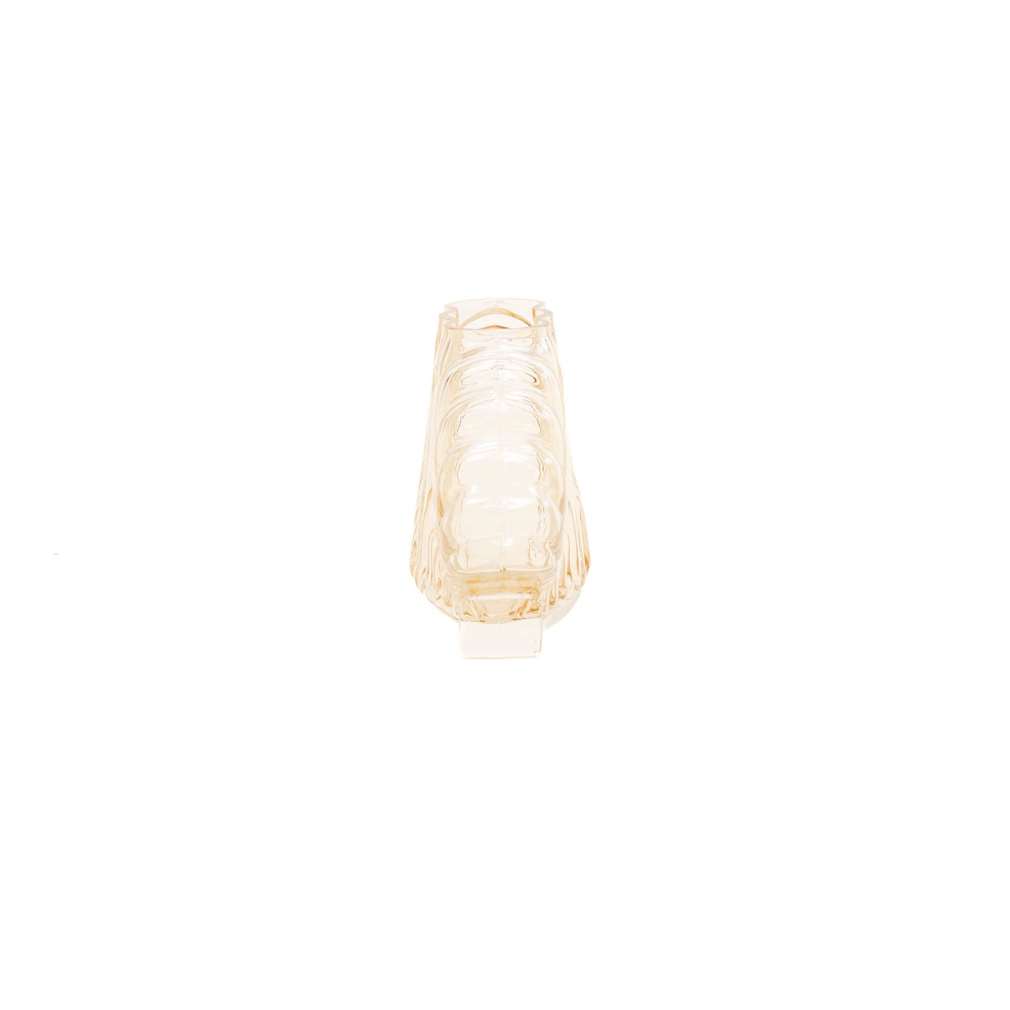 HV Schelp Vaas - Amber - 19.5x9x16.5cm