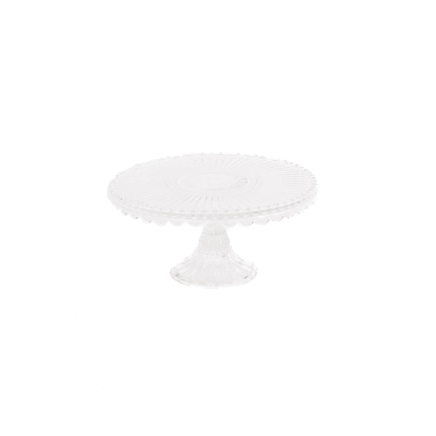 HV Taart plateau - Glas - 20x9cm