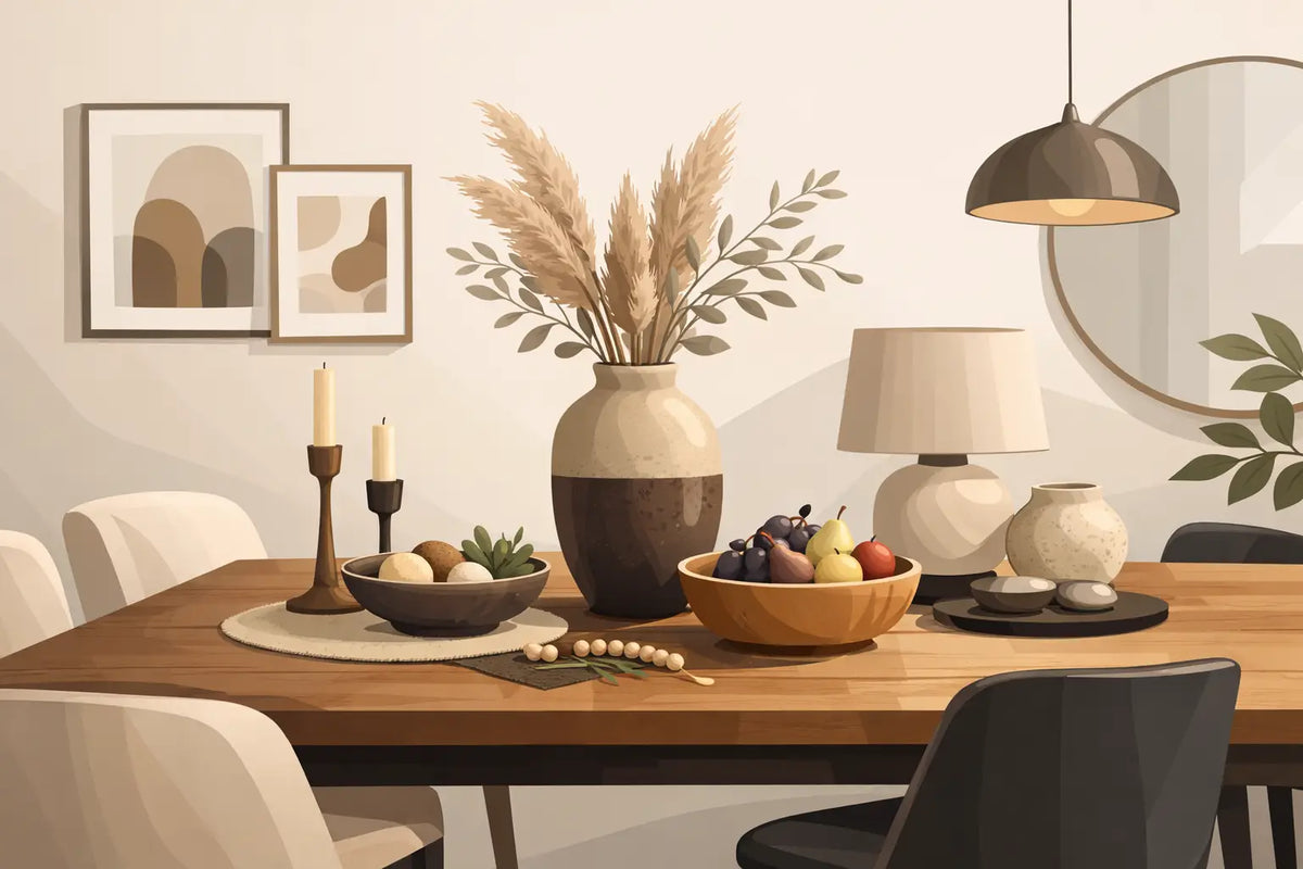 Beste accessoires voor eettafel met karakter
