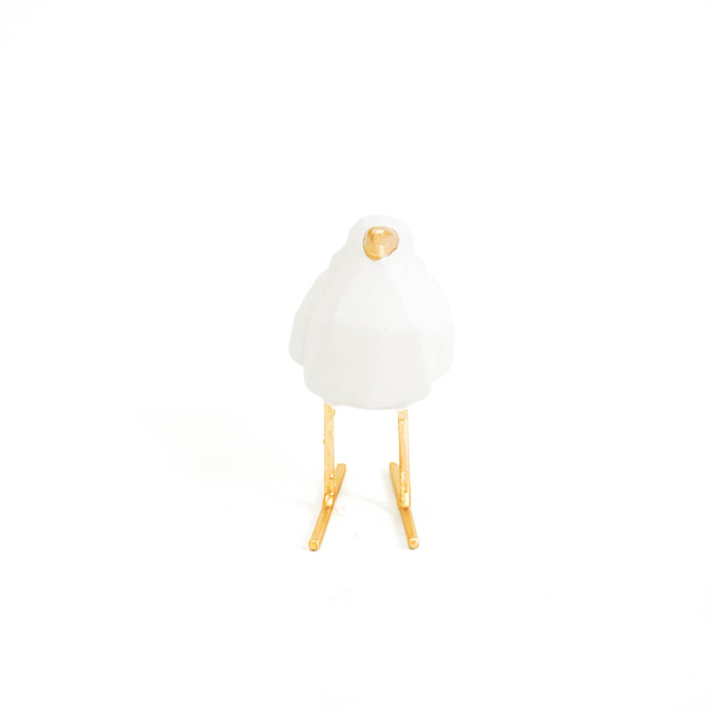 HV Lovebird Vogel - Wit - 7x13x9 cm