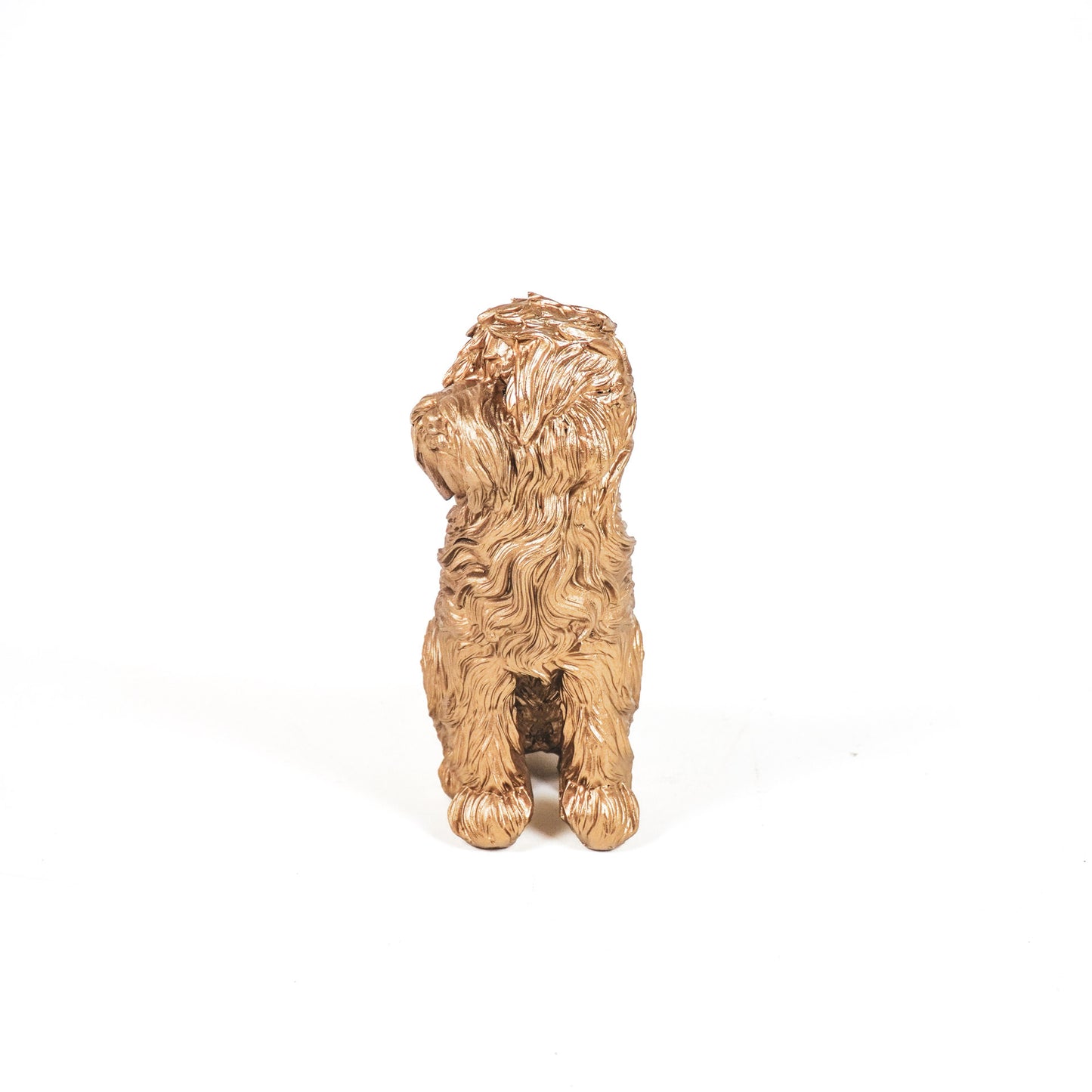 HV  Labradoodle Hond - Goud - 16x10.5x23.5 cm