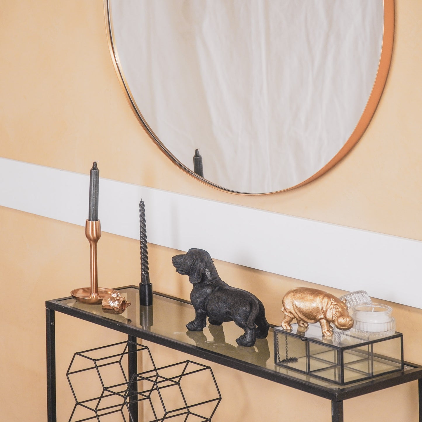 Housevitamin Teckel Hond - Zwart - 20x8x15cm