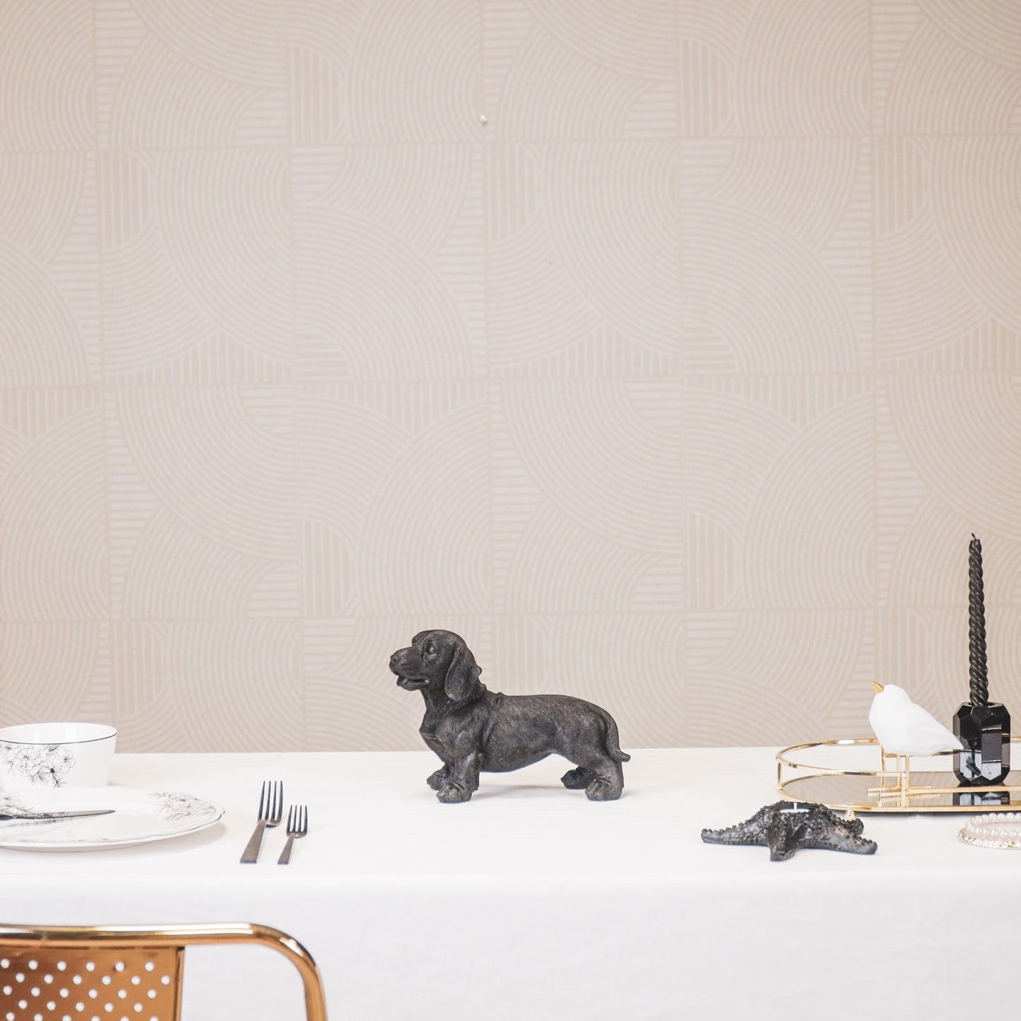 Housevitamin Teckel Hond - Zwart - 20x8x15cm