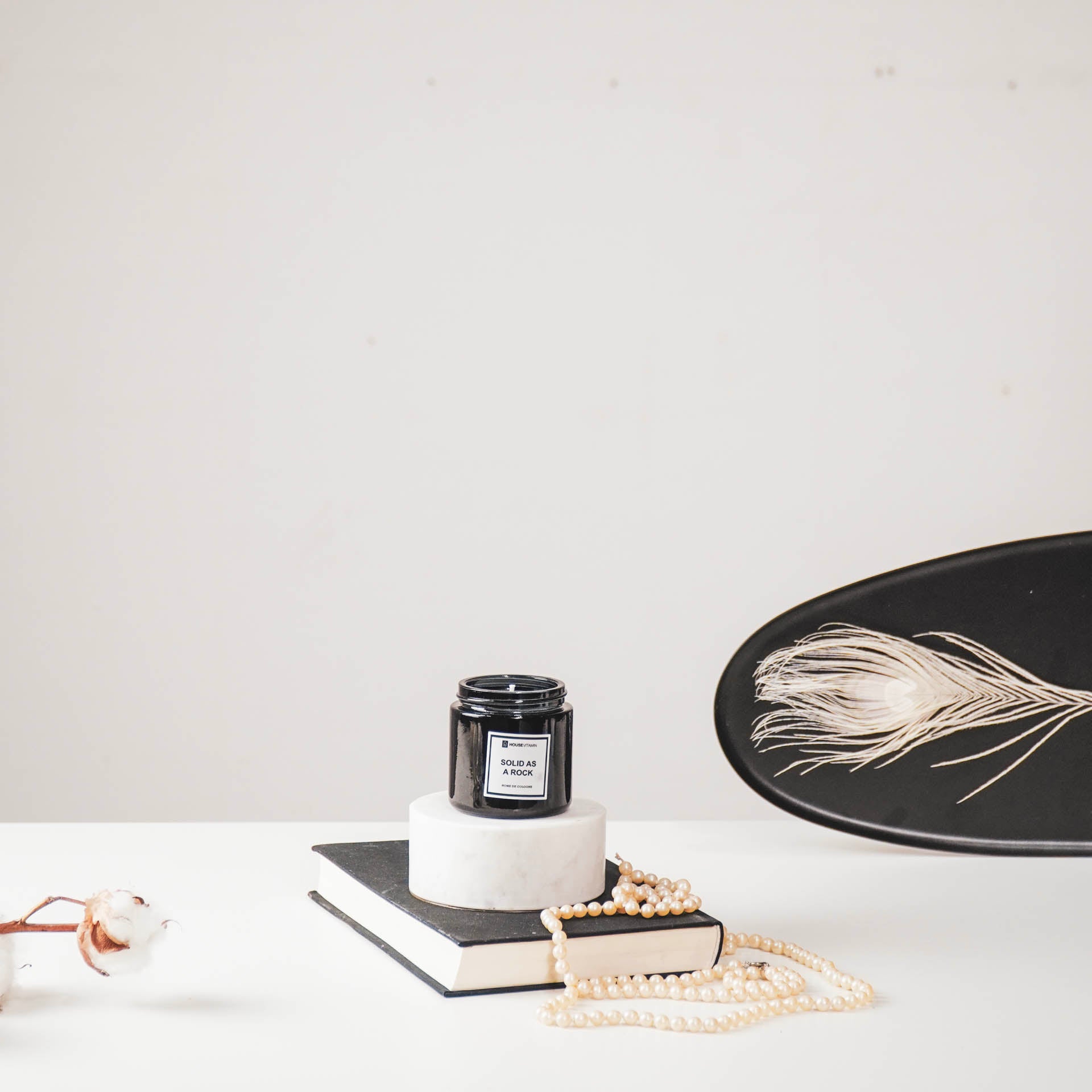 Geurkaars - 100gr - Solid as a rock