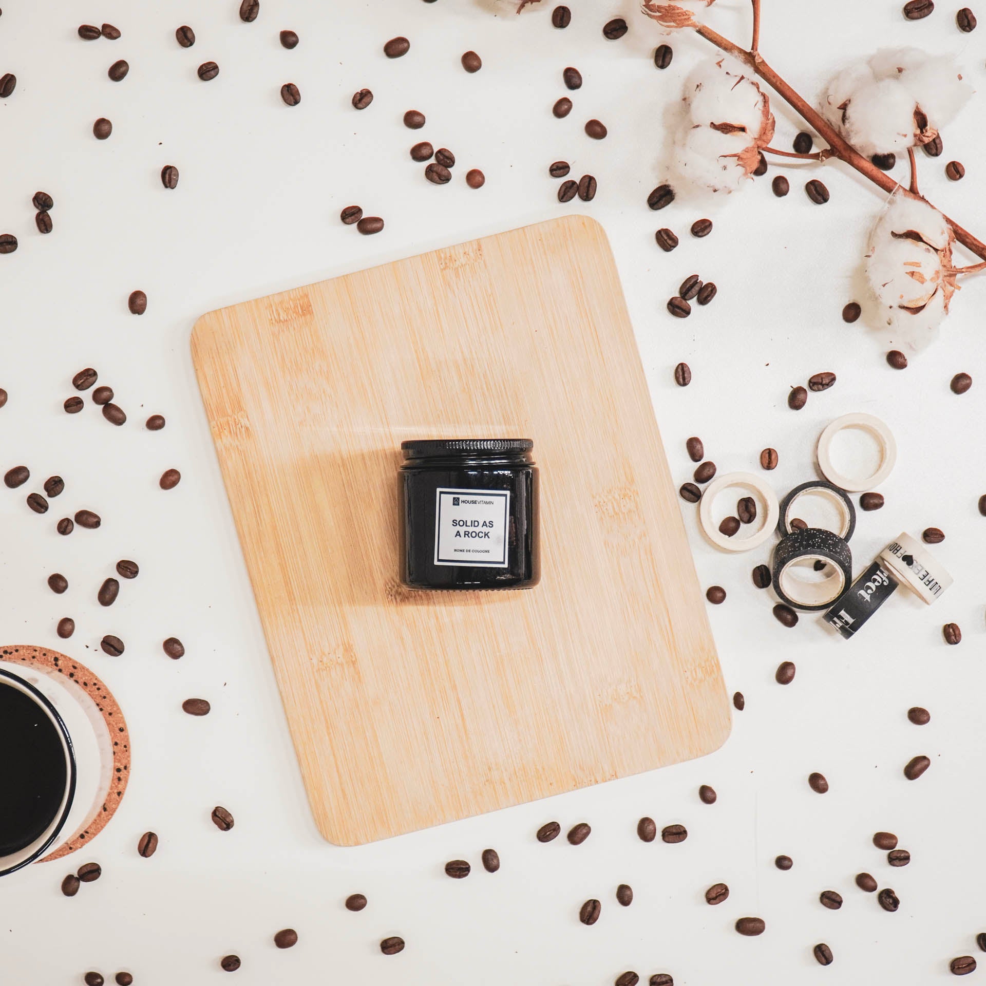 Geurkaars - 100gr - Solid as a rock