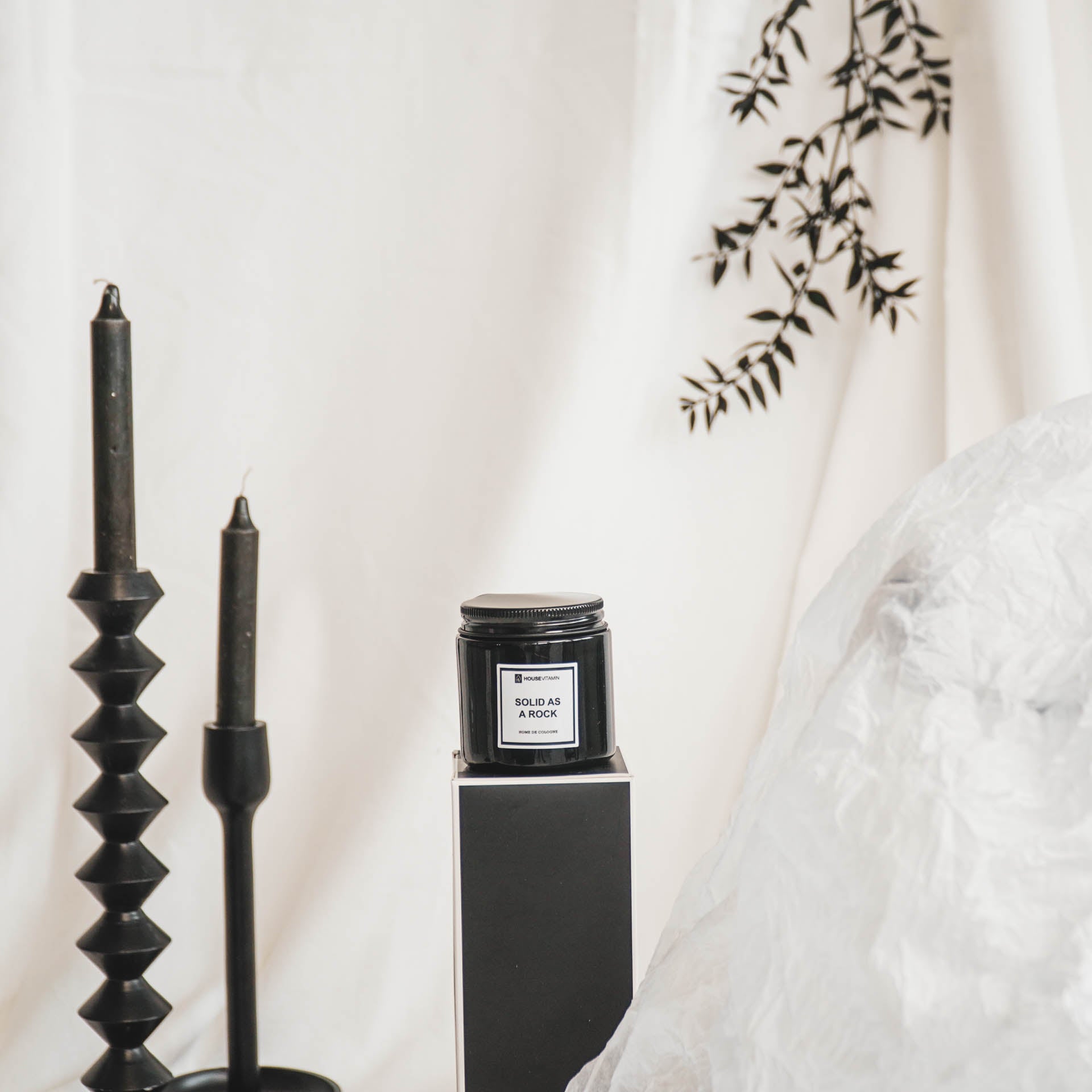 Geurkaars - 100gr - Solid as a rock