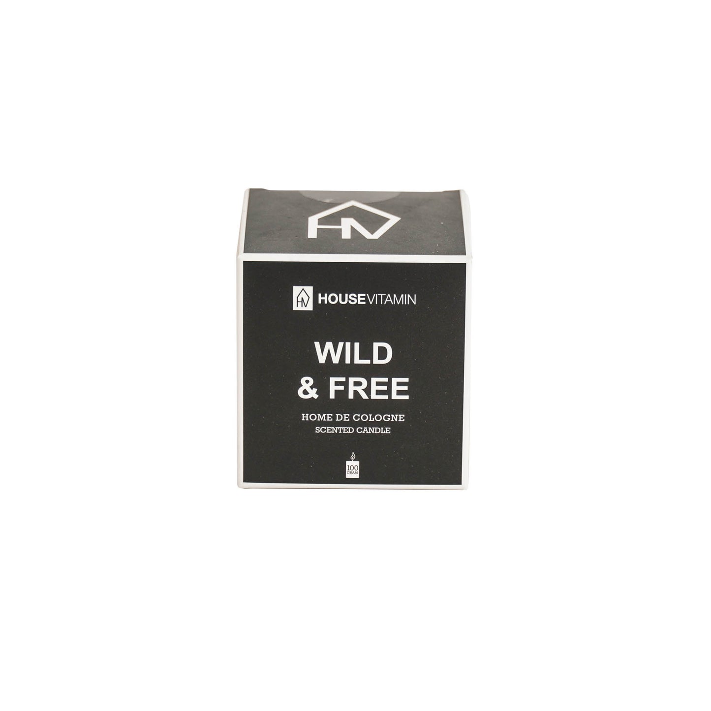 Housevitamin Home de Cologne Geurkaars - 100gr - Wild and free