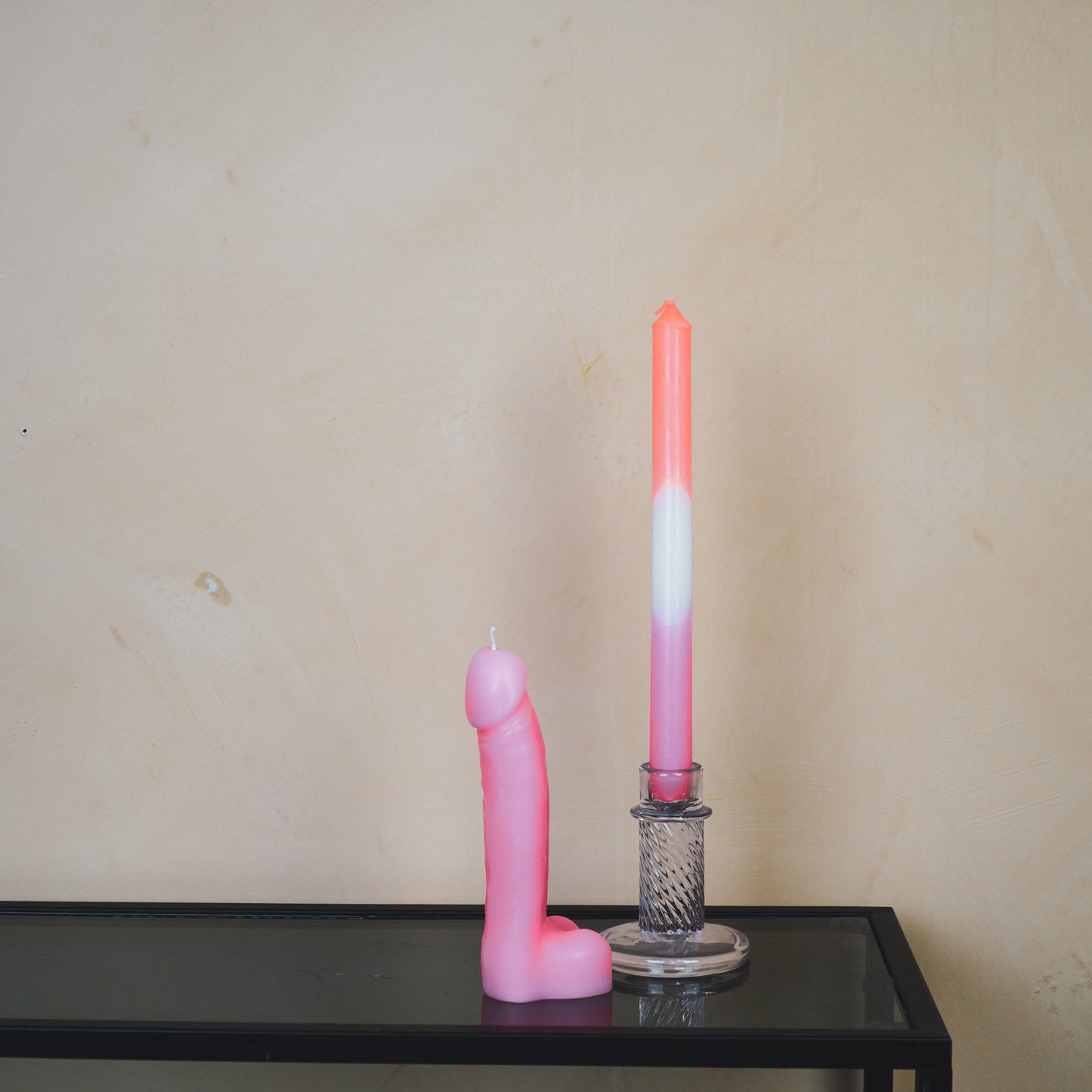 HV Your Body - Dick Candle - Pink - 160 gram