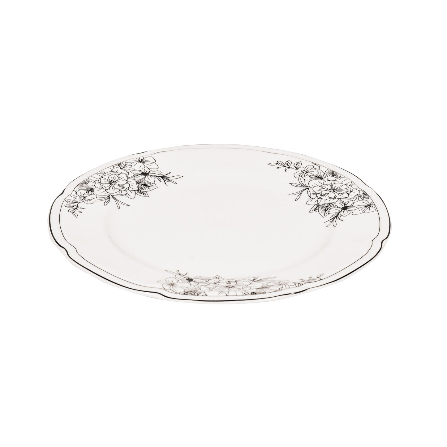 Diner Bord - Les Fleurs - Newbone China - Ø26cm