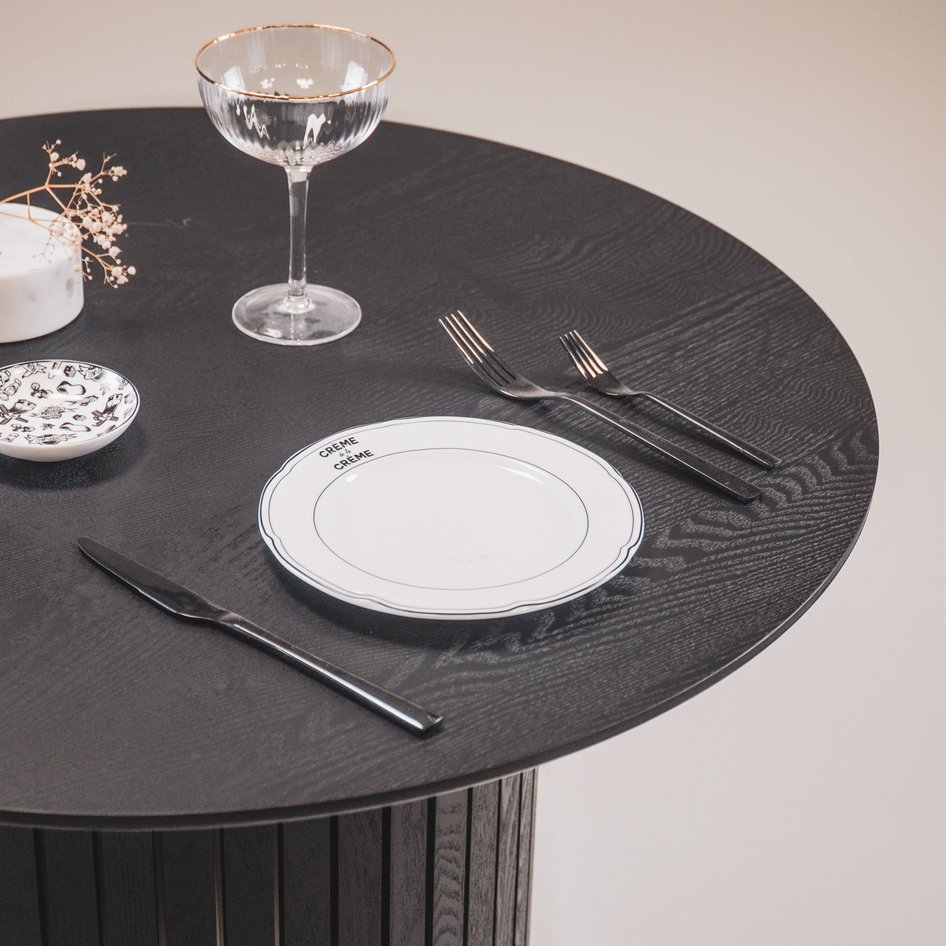 Ontbijtbord - Crème de la Crème - Newbone China - Ø19,5cm
