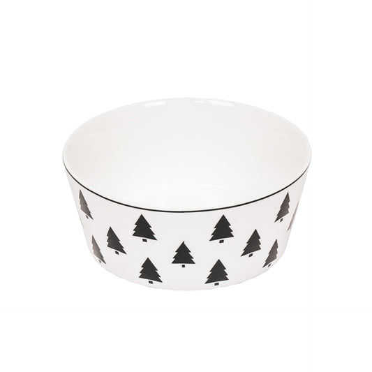 Schaal - Kerstboom - Newbone China - 14,5x14,5x6cm