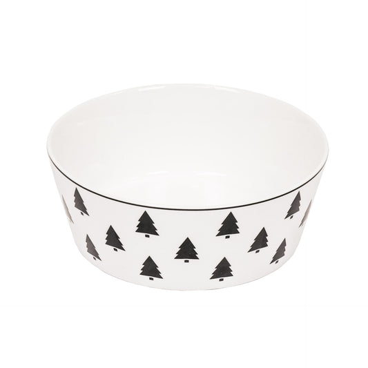 Schaal - Kerstboom - Newbone China - 17,5x17,5cm