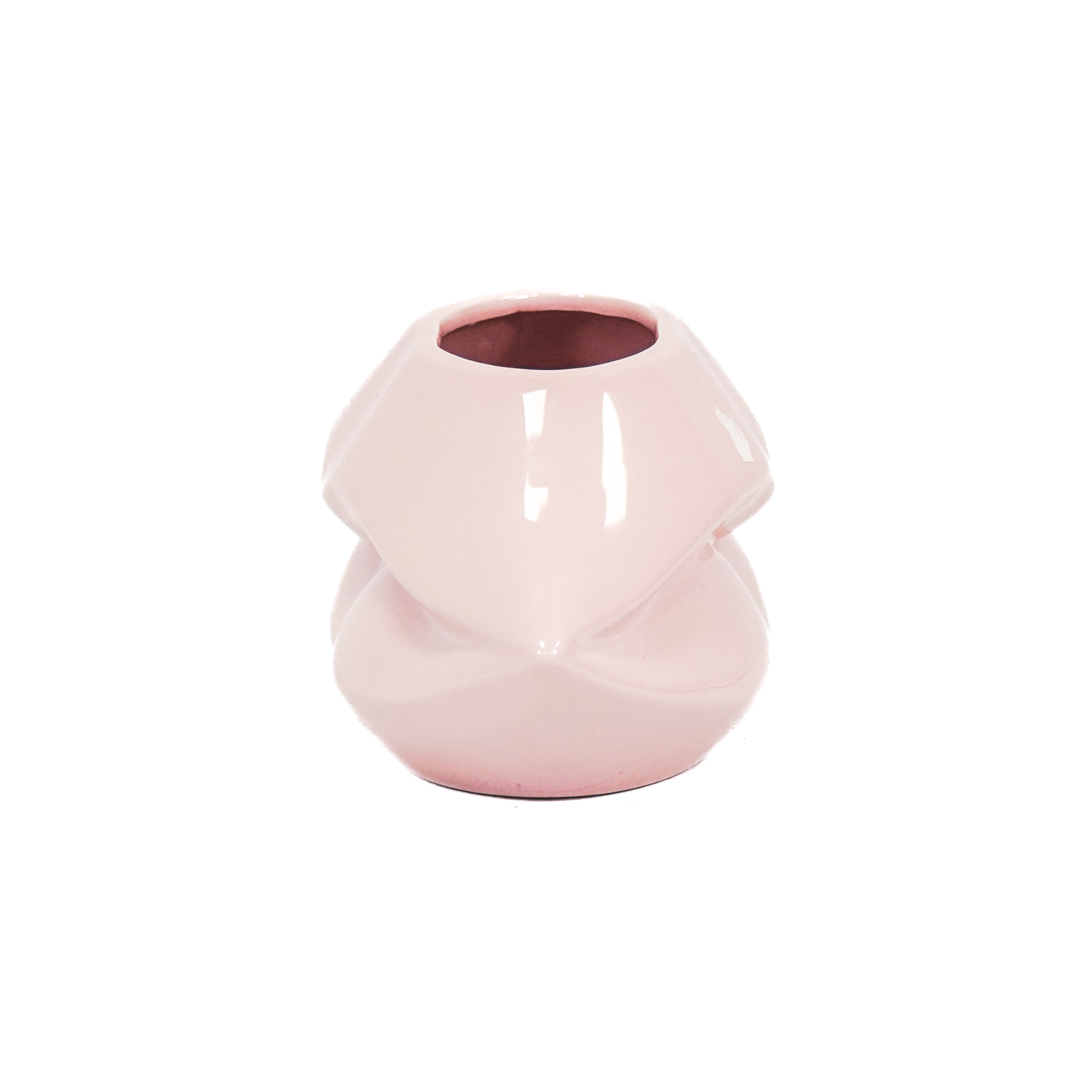 Pot - Lips Don't Lie Pot - Licht Roze - 21x19x11cm