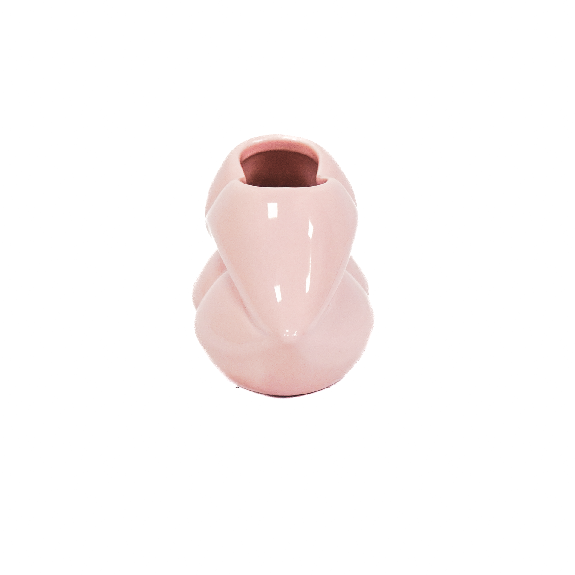 Pot - Lips Don't Lie Pot - Licht Roze - 15,5x6,5x7,5cm