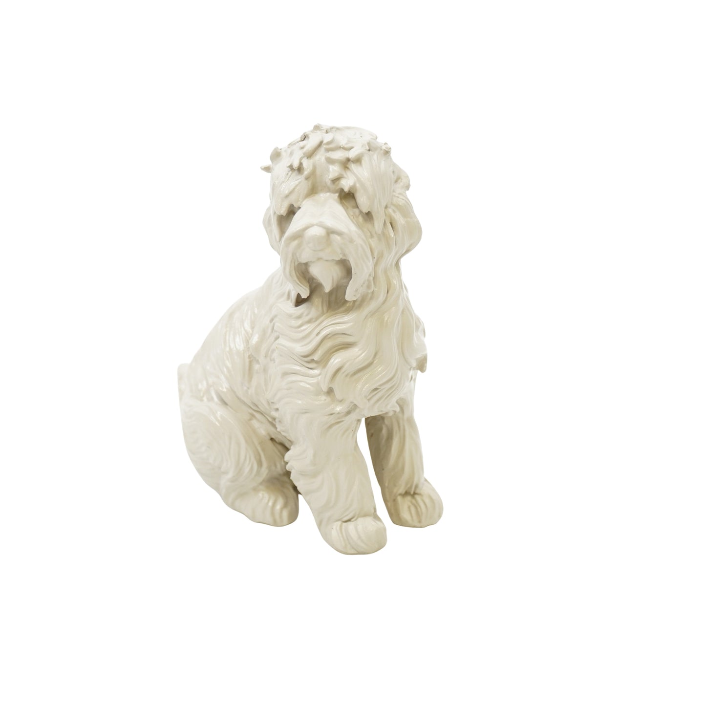 Ornament - Labradoodle - Polyresin - Zand - 10,5x5x9cm