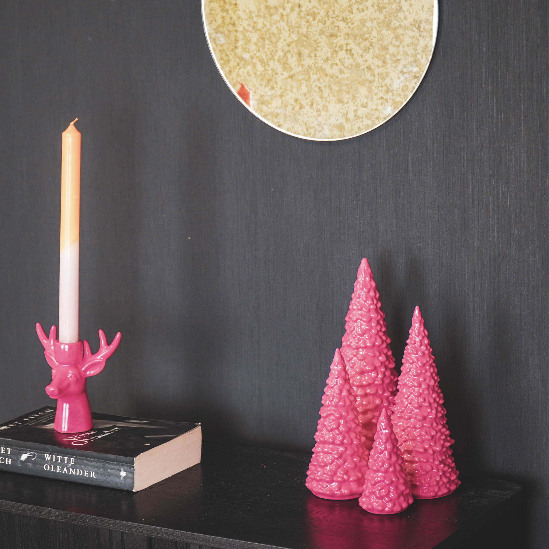 ROZE KERSTBOOM