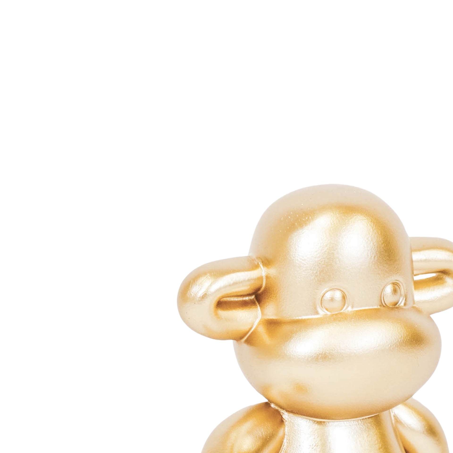 Ornament - Aap Beeld 'The Legend' - Goud - 20,5x13,5x35cm