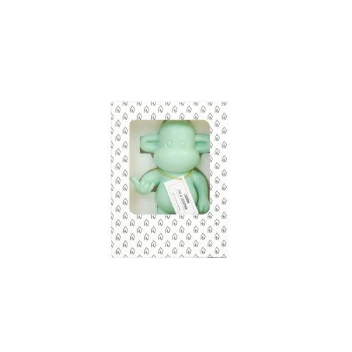 Ornament - Hang loose Aap Beeld 'The Legend' - Polyresin - Mintgroen - 11x7x19cm