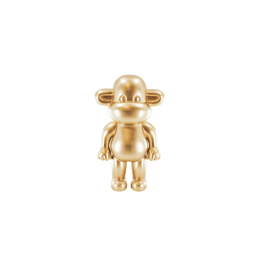 Ornament - Aap Beeld 'The Legend'  - Polyresin - Goud - 33x21x50cm