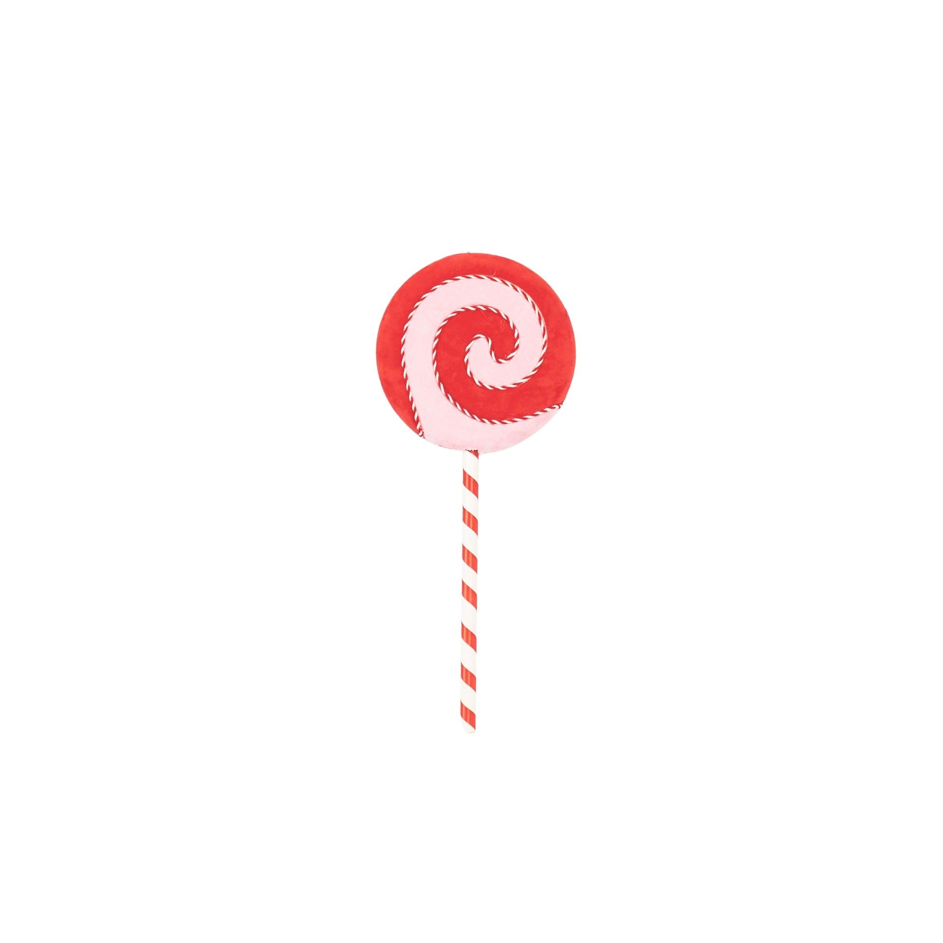 Decoratie - Lolly- Foam- Roze / Rood -25x63cm