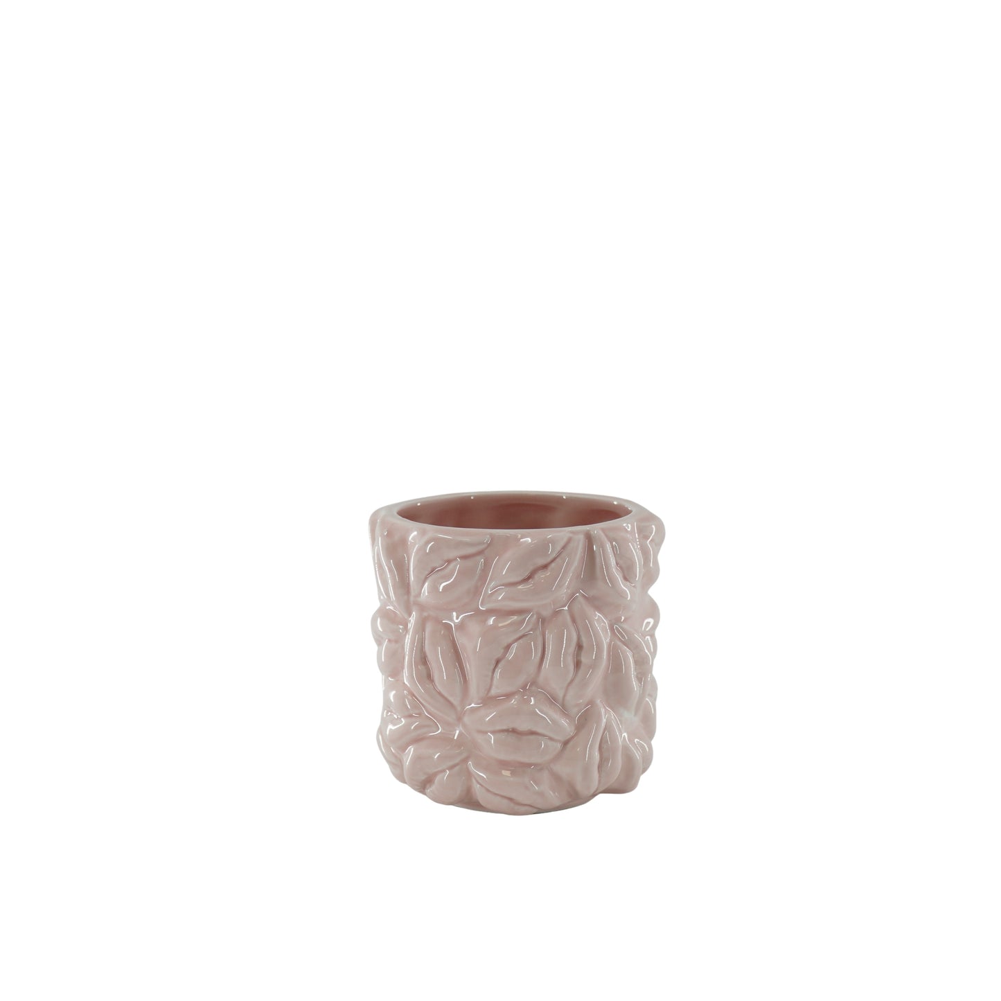 Pot - Planten Pot Lippen - Keramiek - Licht Roze -11x11x11,5cm