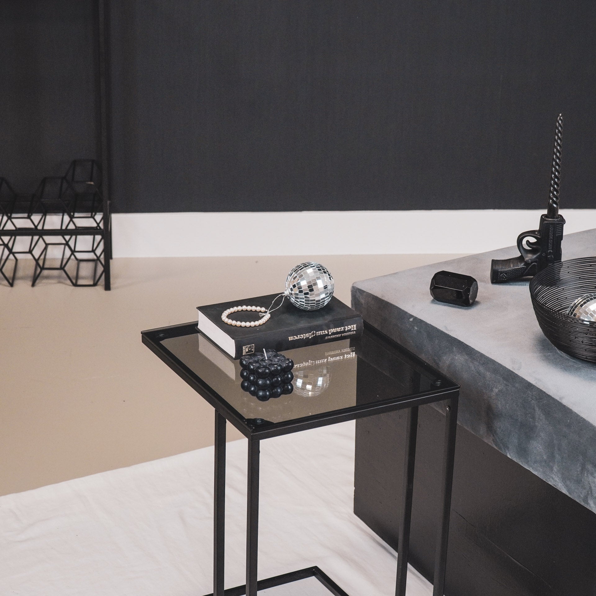 Kerstversiering -  Kersthanger - Discobal - Foam - Zilver - 10x10x10cm