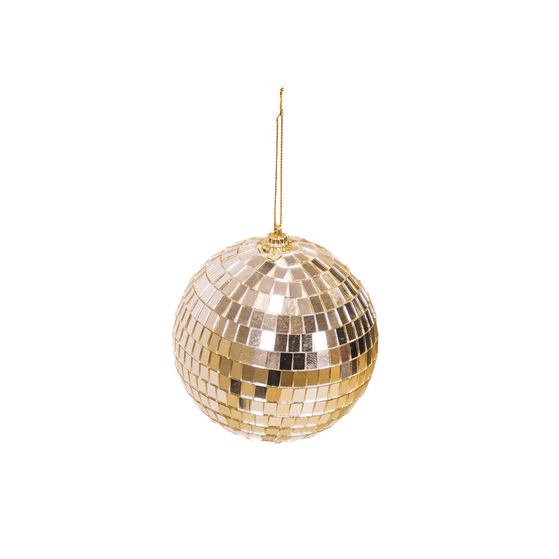 Kerstversiering -  Kersthanger - Discobal - Foam - Goud - 15x15x15cm