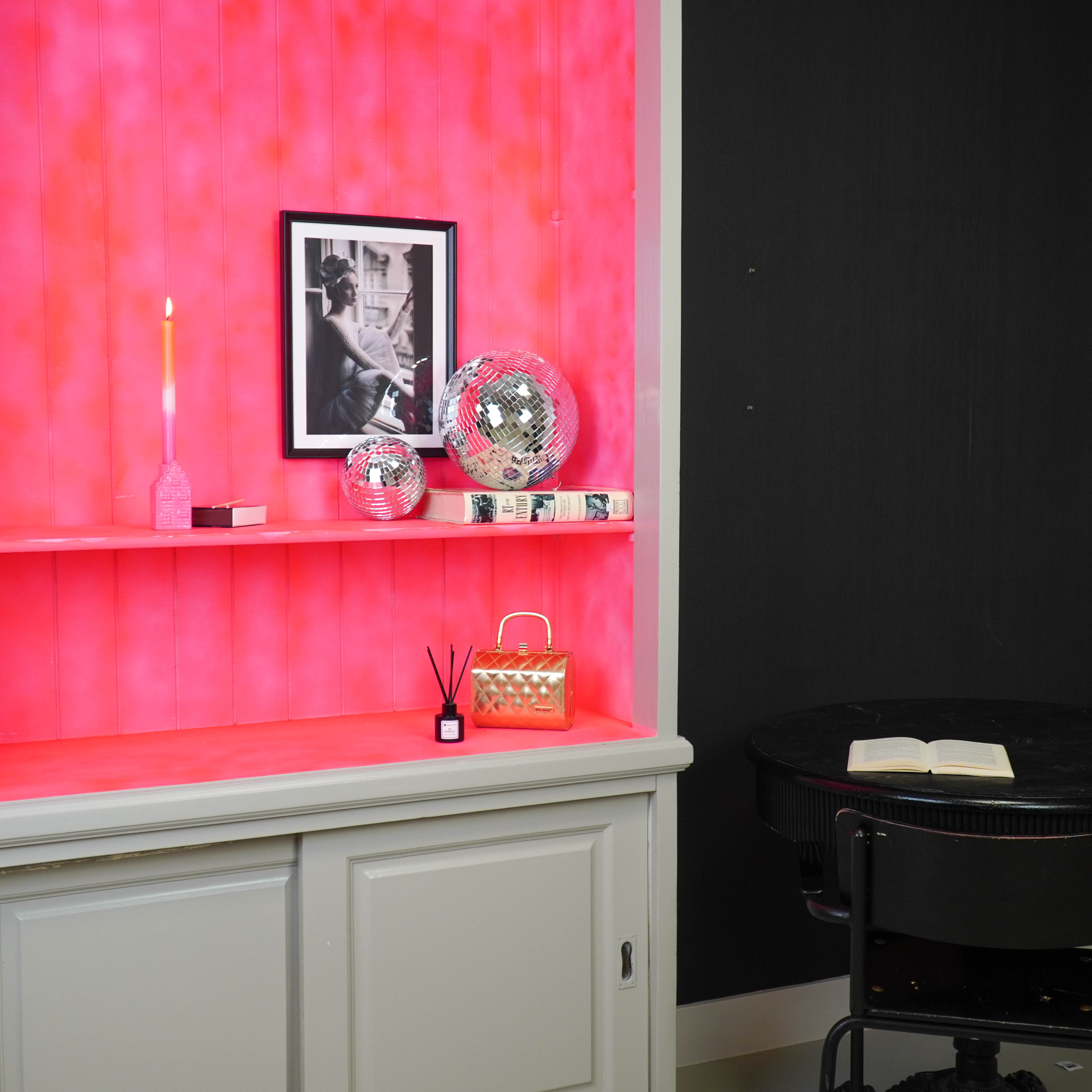 Kerstversiering -  Kersthanger - Discobal - Foam - Zilver - 15x15x15cm