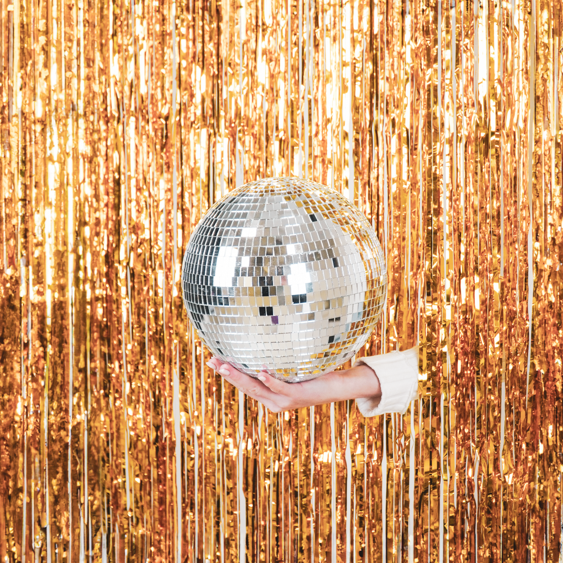 Kerstversiering -  Kersthanger - Discobal - Foam - Zilver - 25x25x25cm