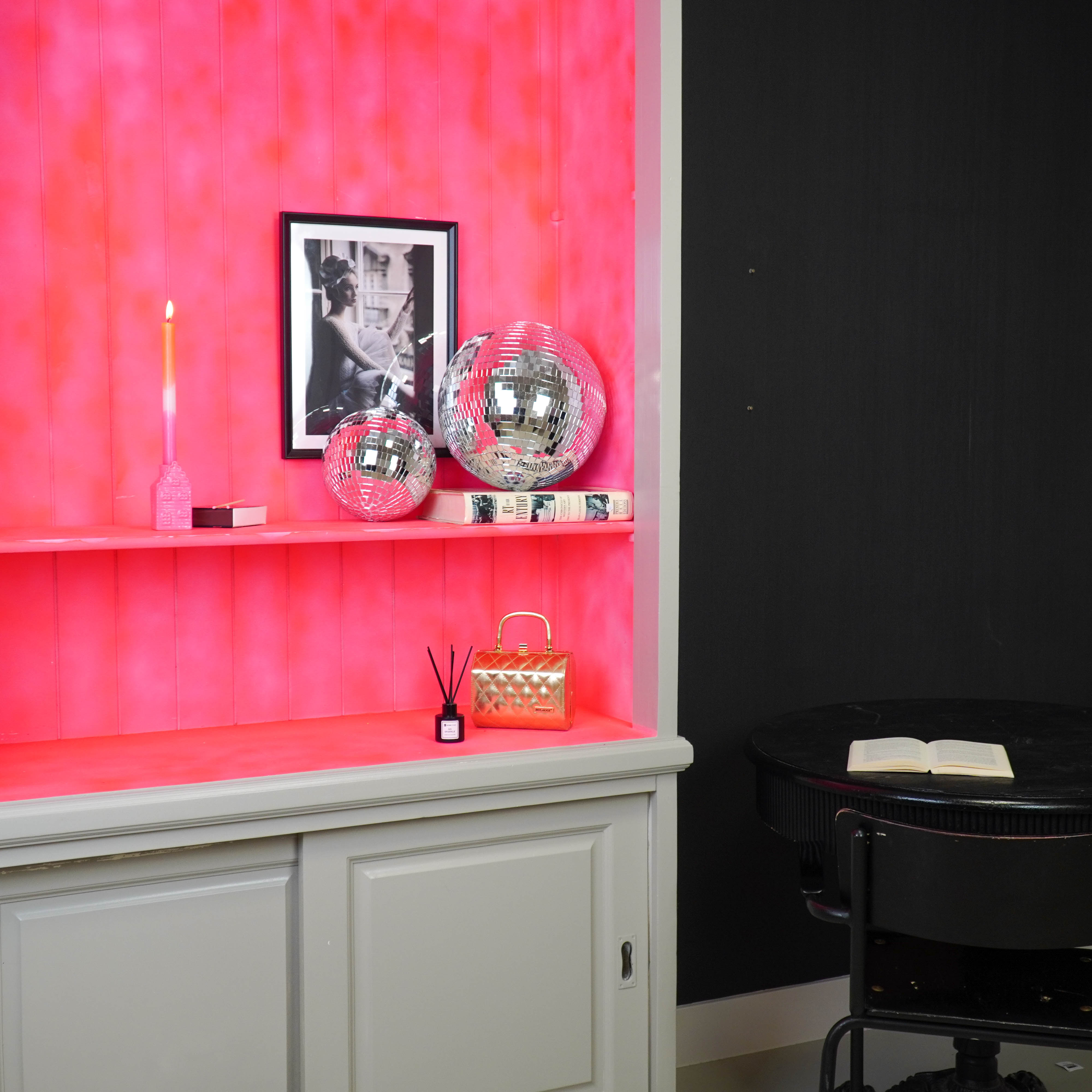 Kerstversiering -  Kersthanger - Discobal - Foam - Zilver - 30x30x30cm