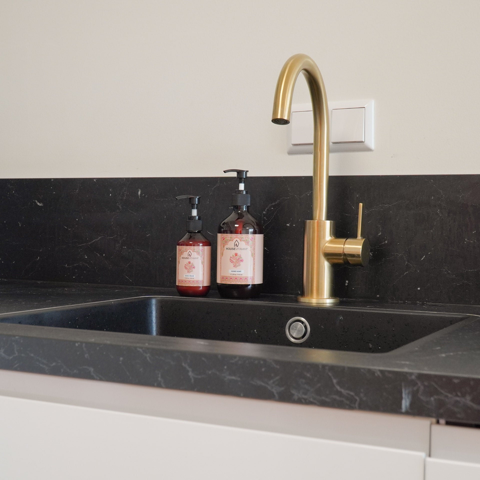 Handzeep - Vegan Handzeep Fles - Amber- 500ml