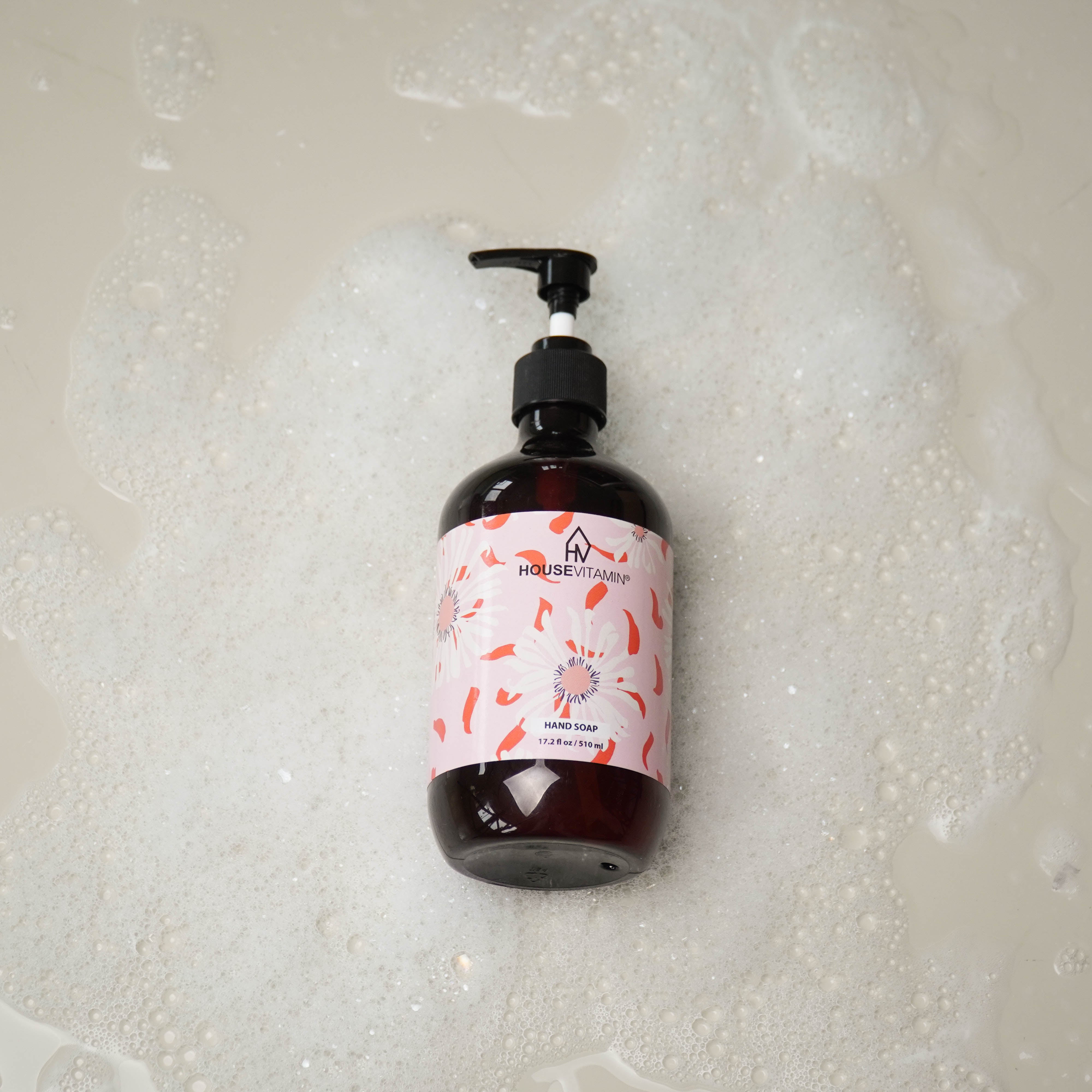 Handzeep - Vegan Handzeep Fles - Bloemig - 500ml