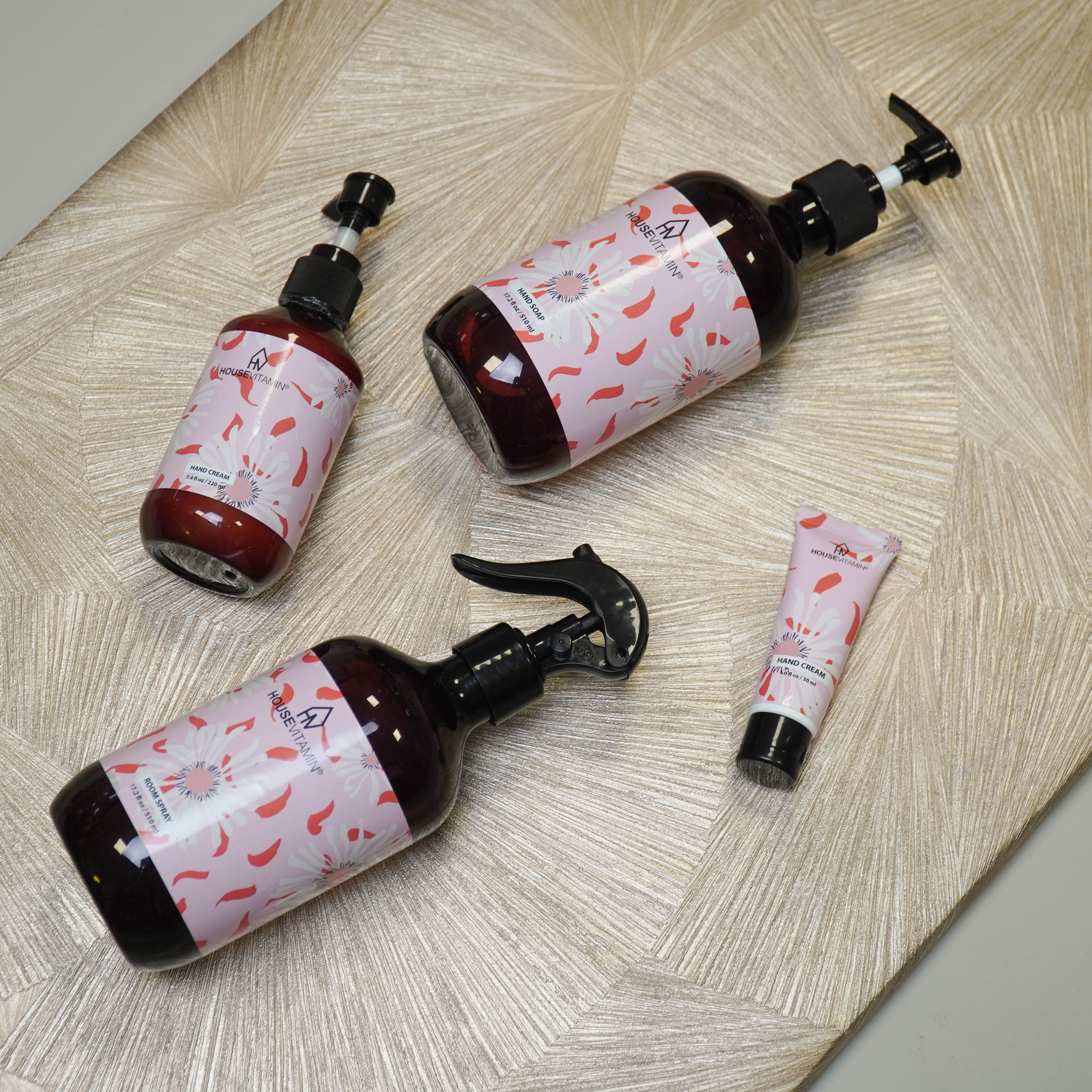 Handzeep - Vegan Handzeep Fles - Bloemig - 500ml