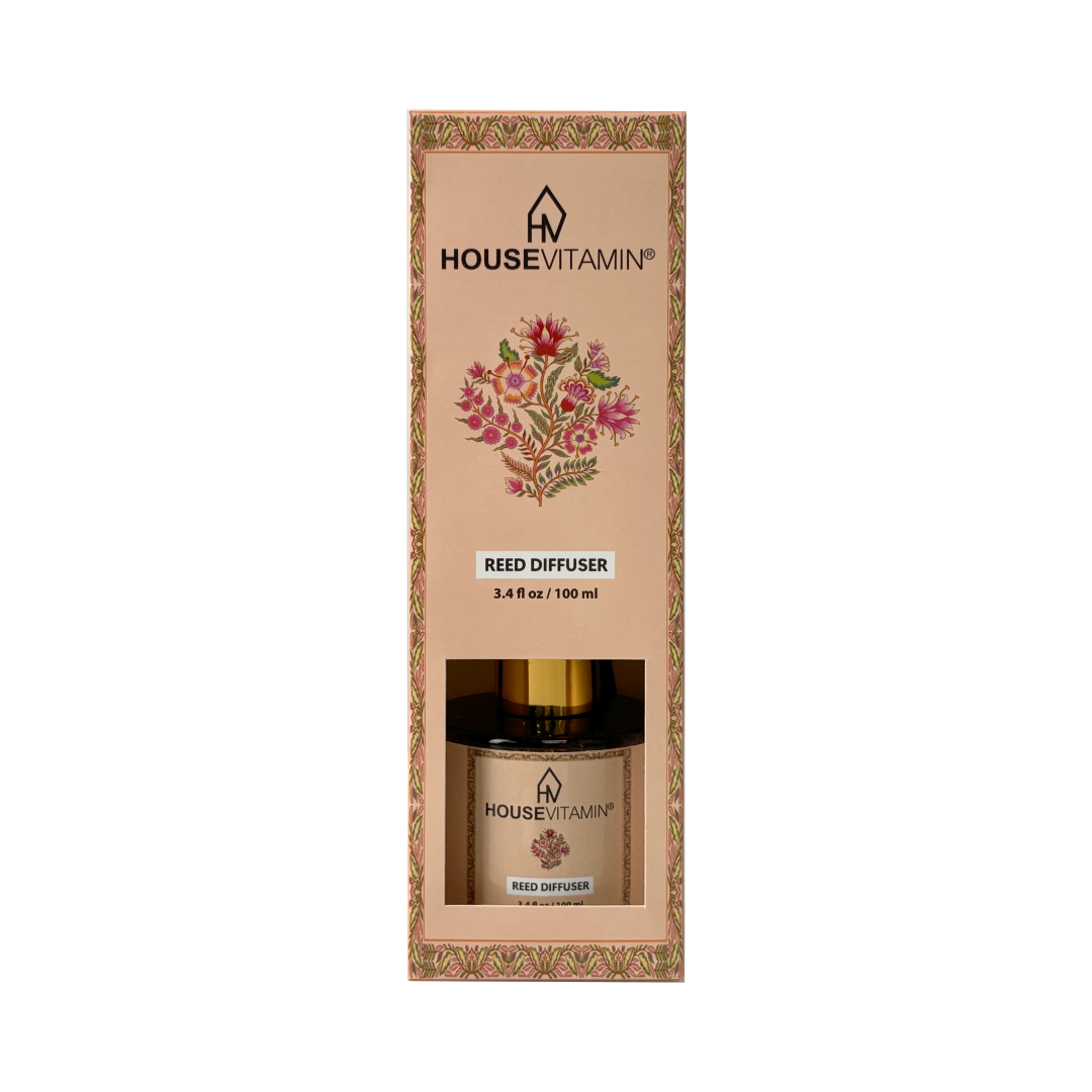 Reed Diffuser - Geurstokjes - Amber - 100ml