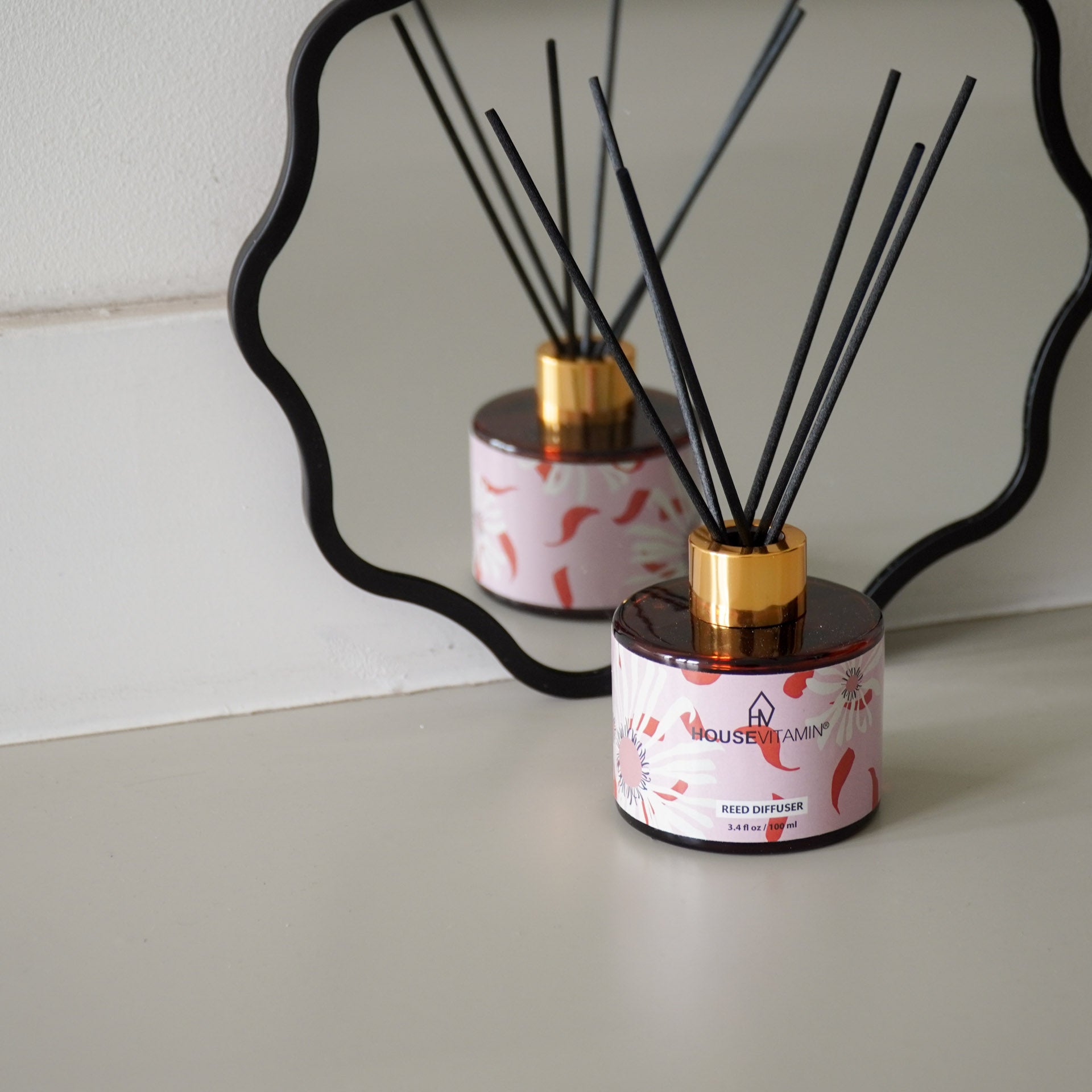 Reed Diffuser - Geurstokjes - Bloemig - 100ml