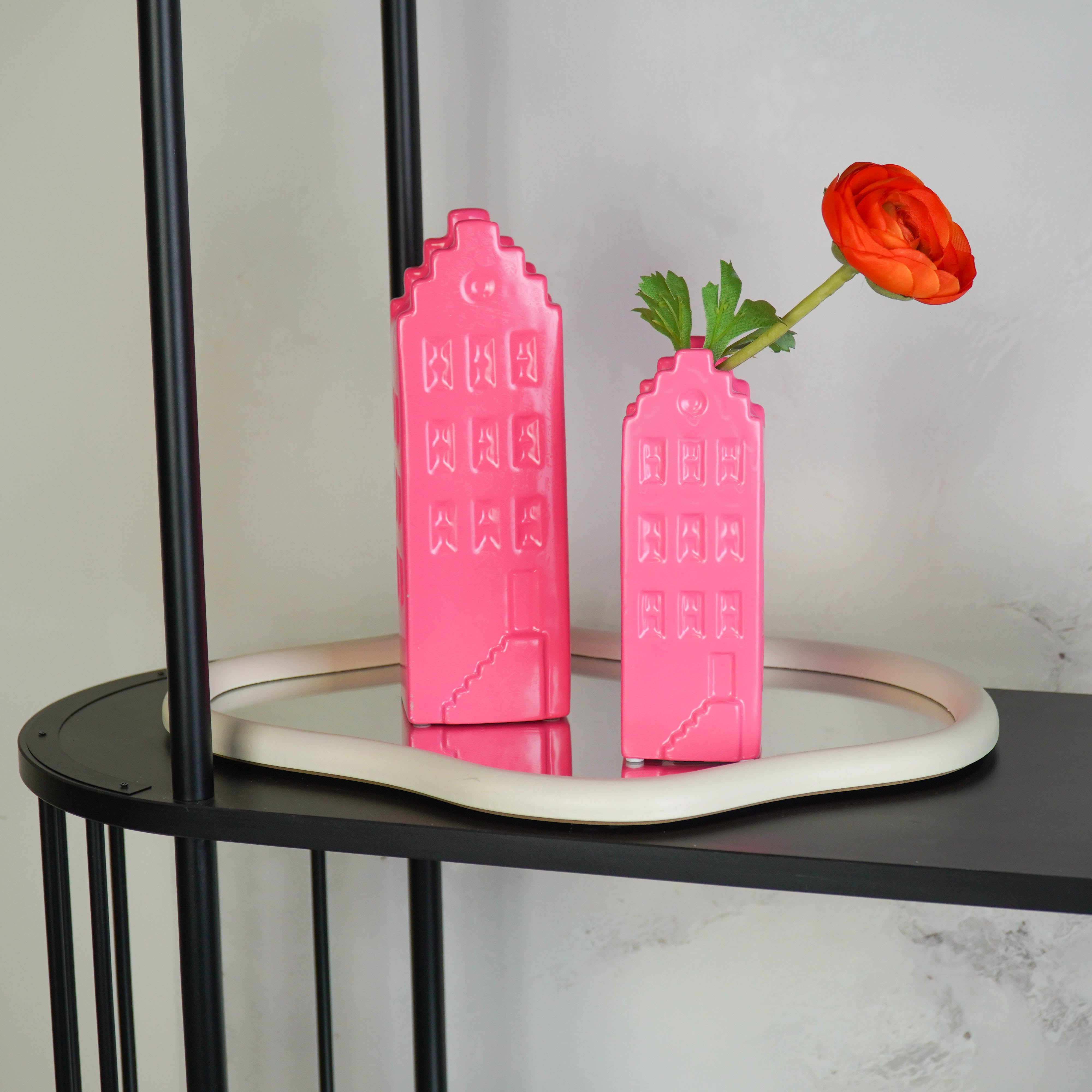 Spiegel - Wand Spiegel Organische Vorm - Zand - 30x40cm