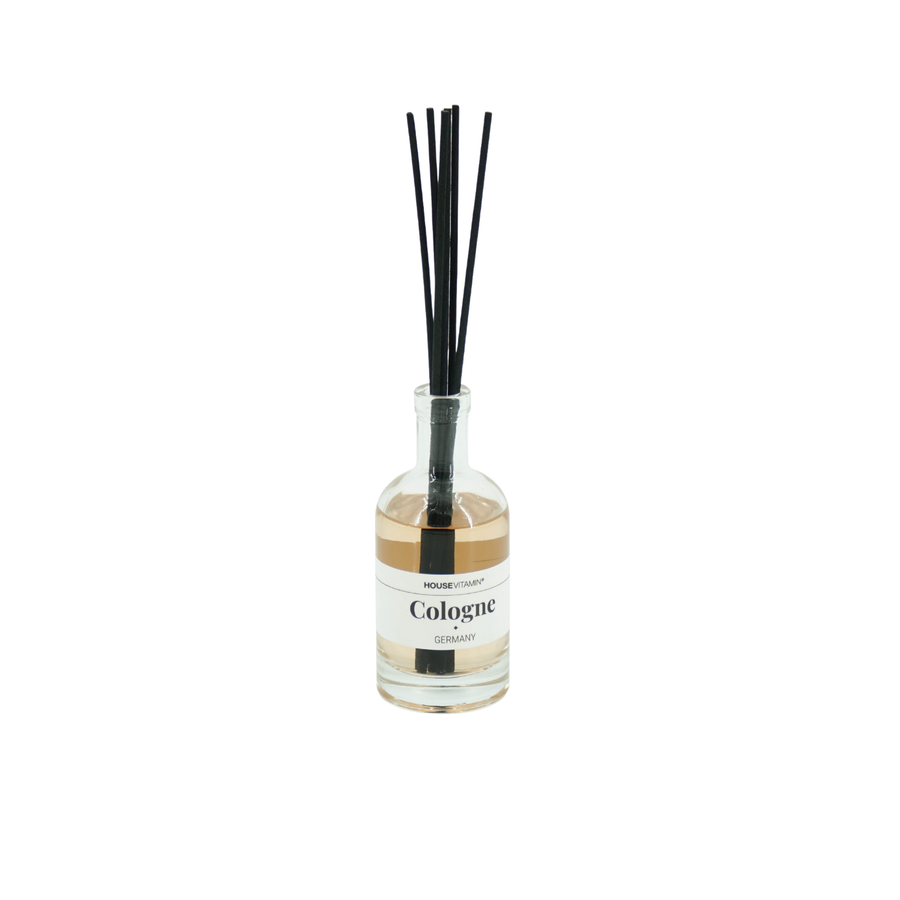 Geurstokjes - Keulen - Glas - Mediterraanse bloemen geur -  100ml