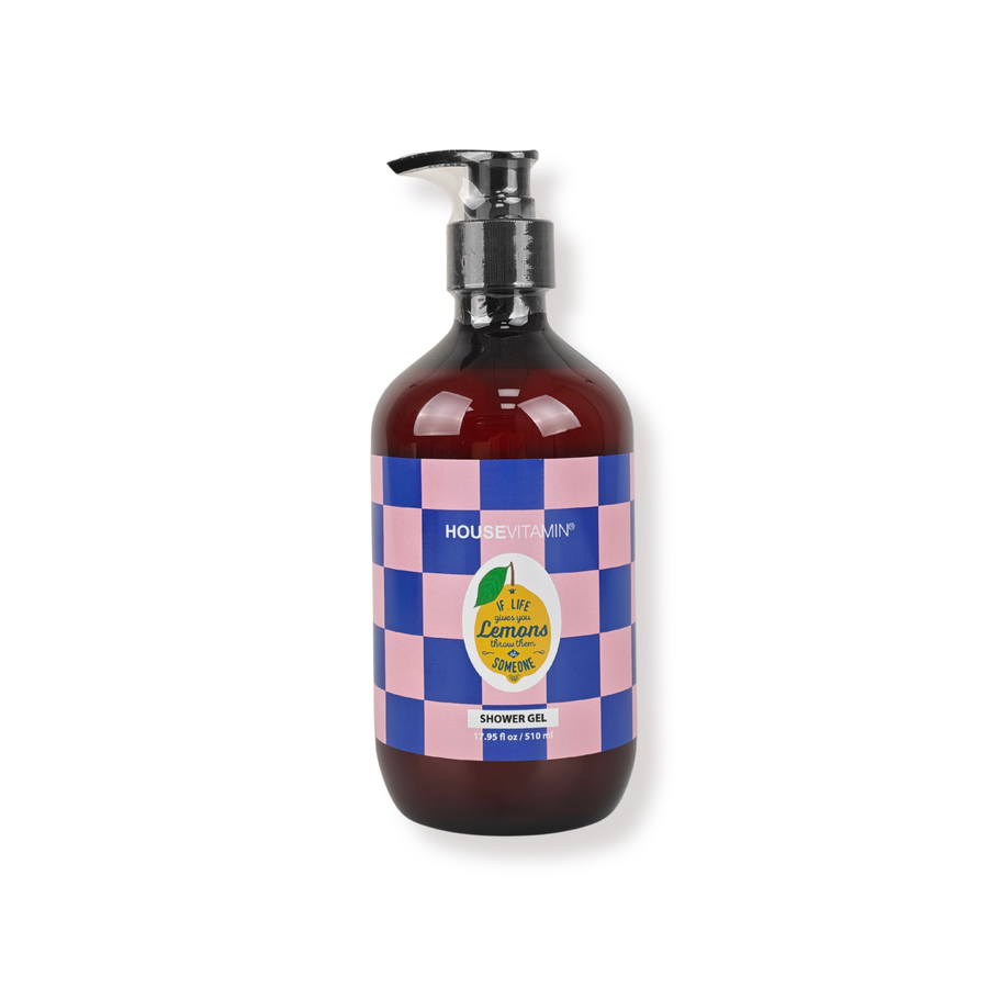 Douchegel - Vegan Douchegel Pompflacon - Citroen | Bergamot | Basilicum - 510ml