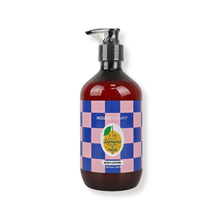 Body Lotion - Vegan Body Lotion Pompflacon - Citroen | Bergamot | Basilicum - 510ml